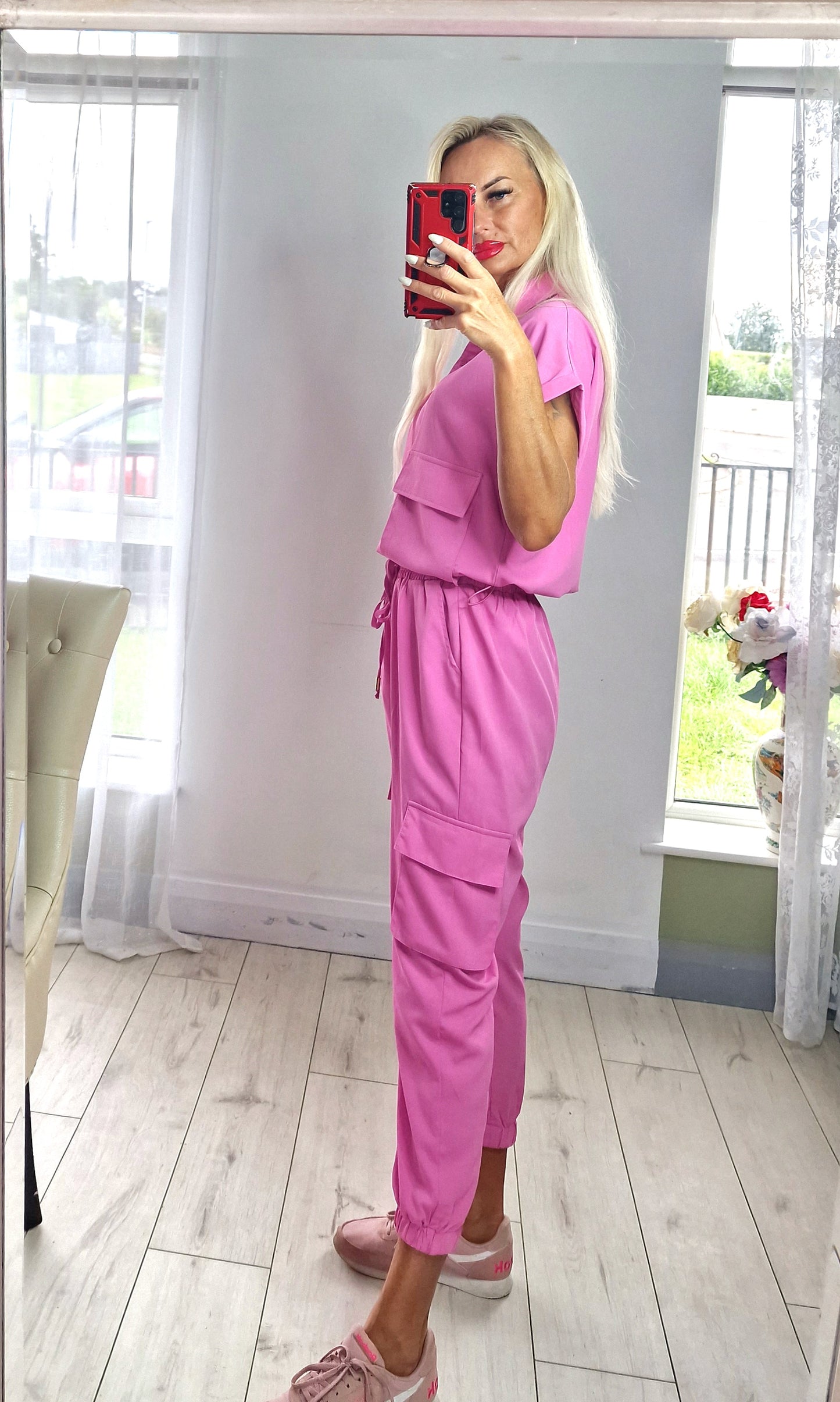 Summer Tracksuits In Pink Colour