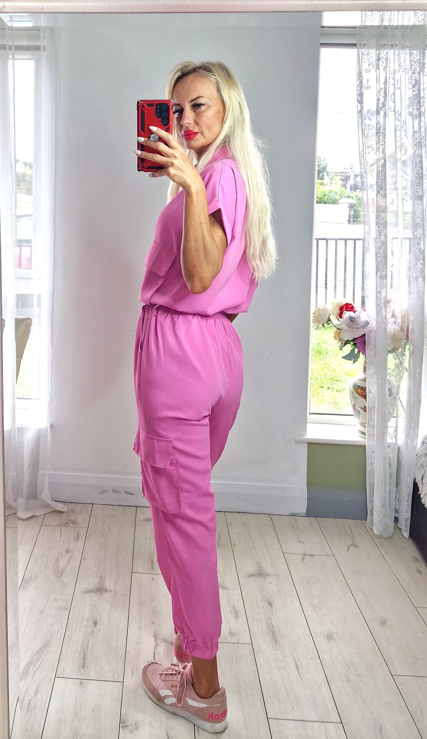Summer Tracksuits In Pink Colour