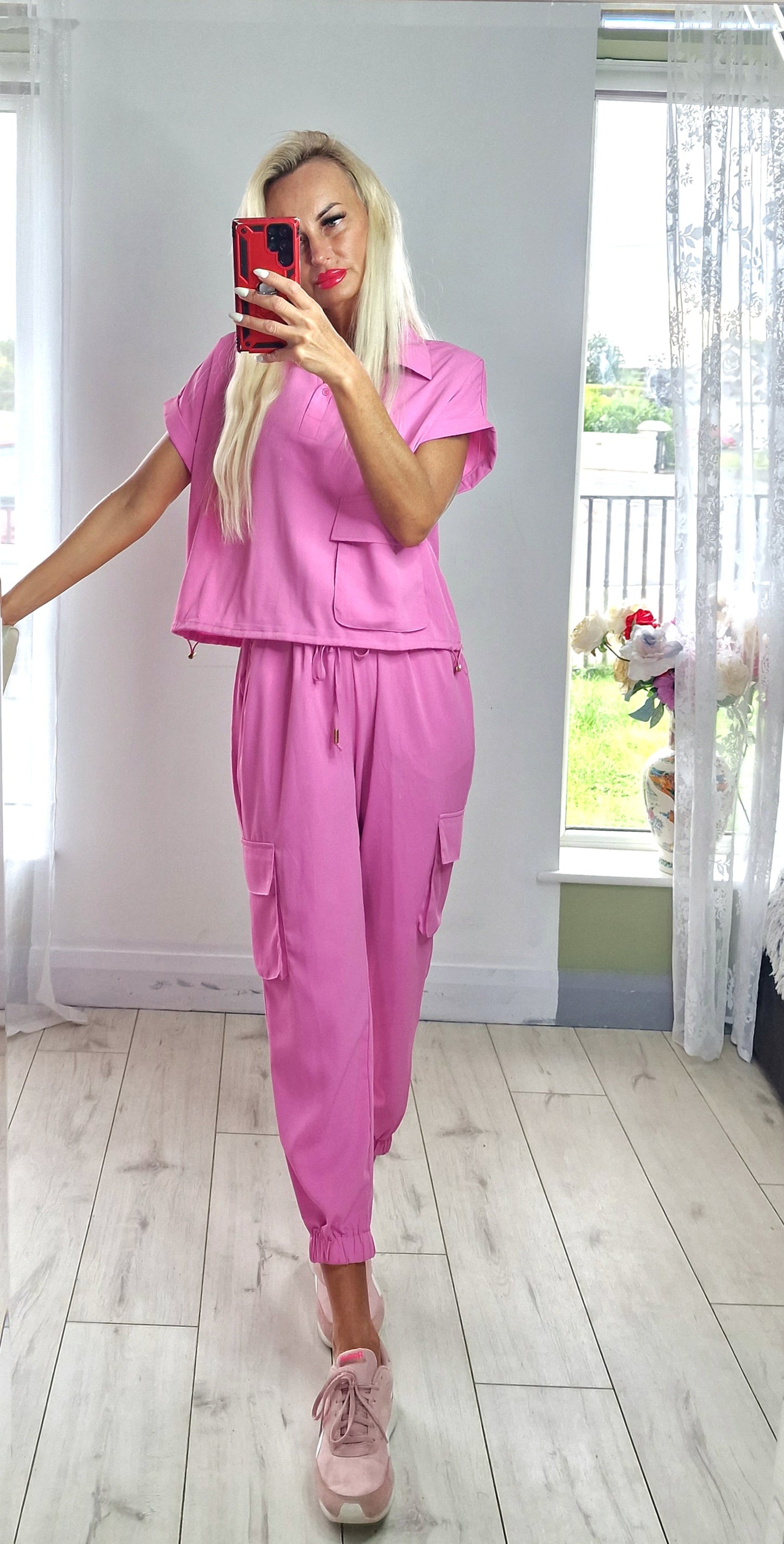 Summer Tracksuits In Pink Colour