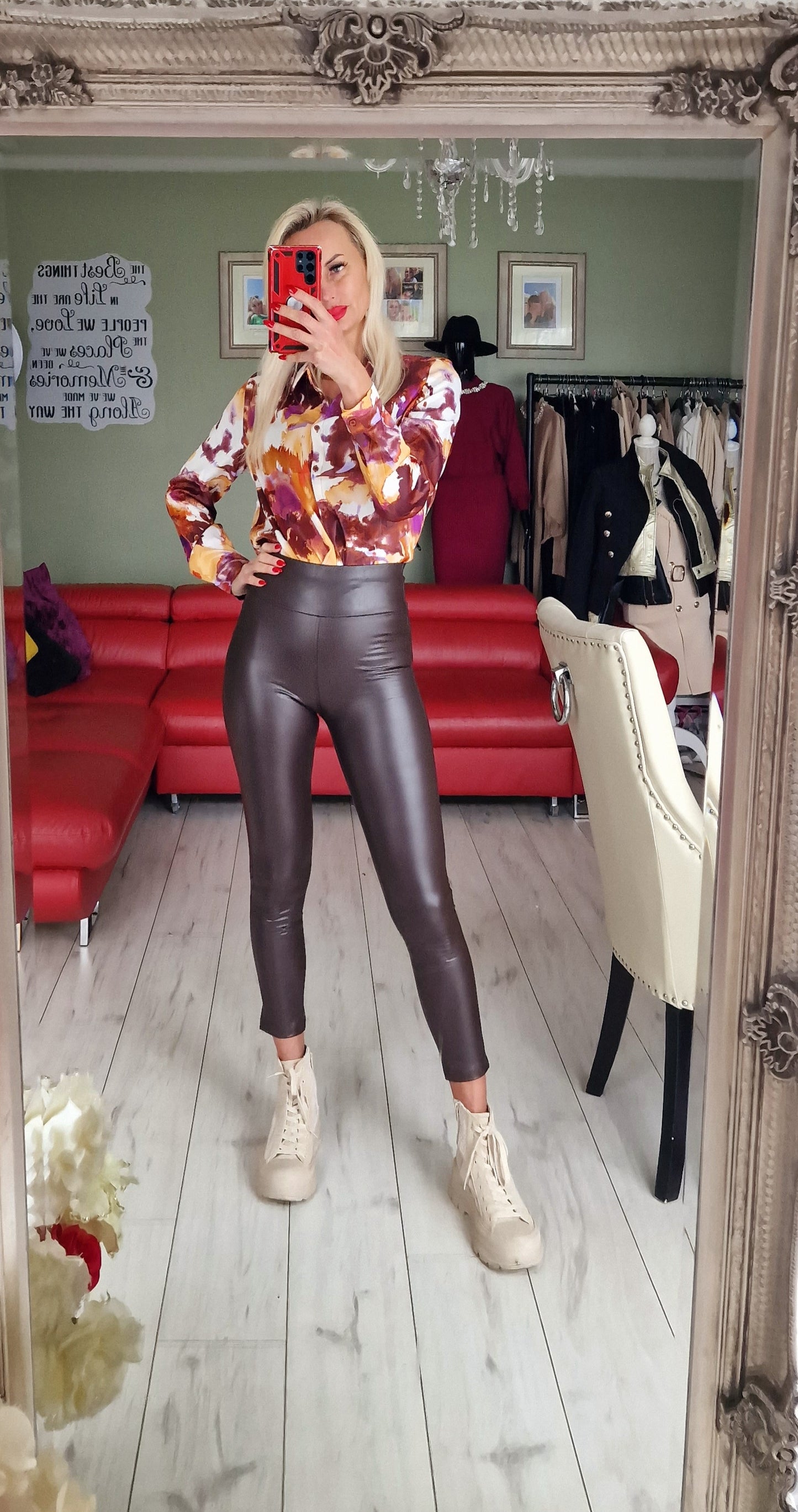 Stunning Shirt With Beautiful Print