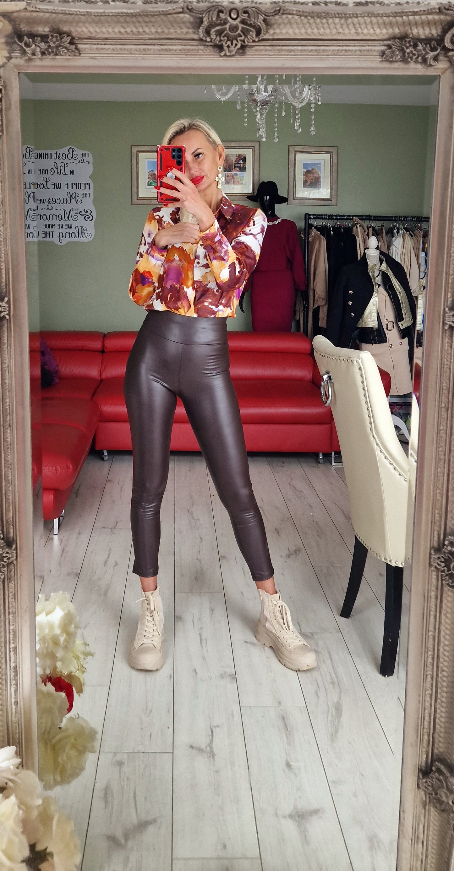 Stunning Shirt With Beautiful Print