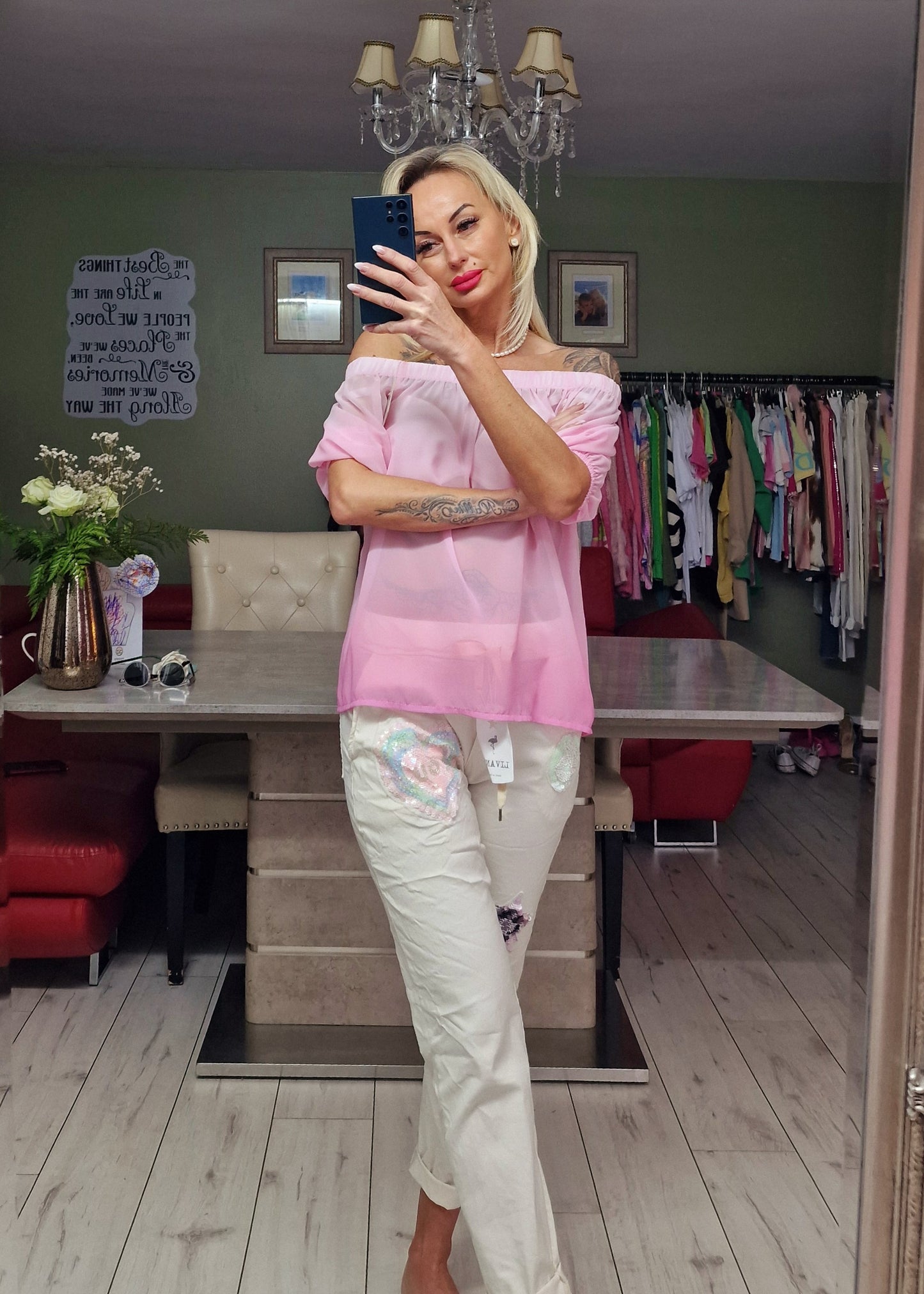 Shoulders Off Summer Top S, M, L