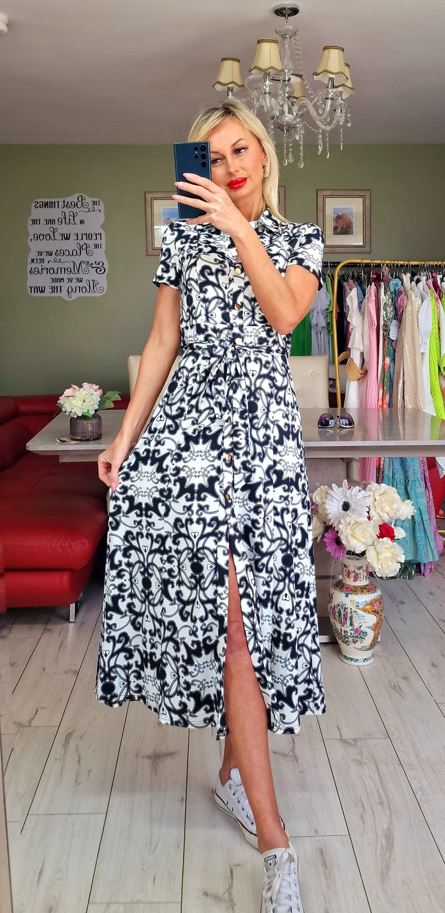 Midi Shirt Dress
