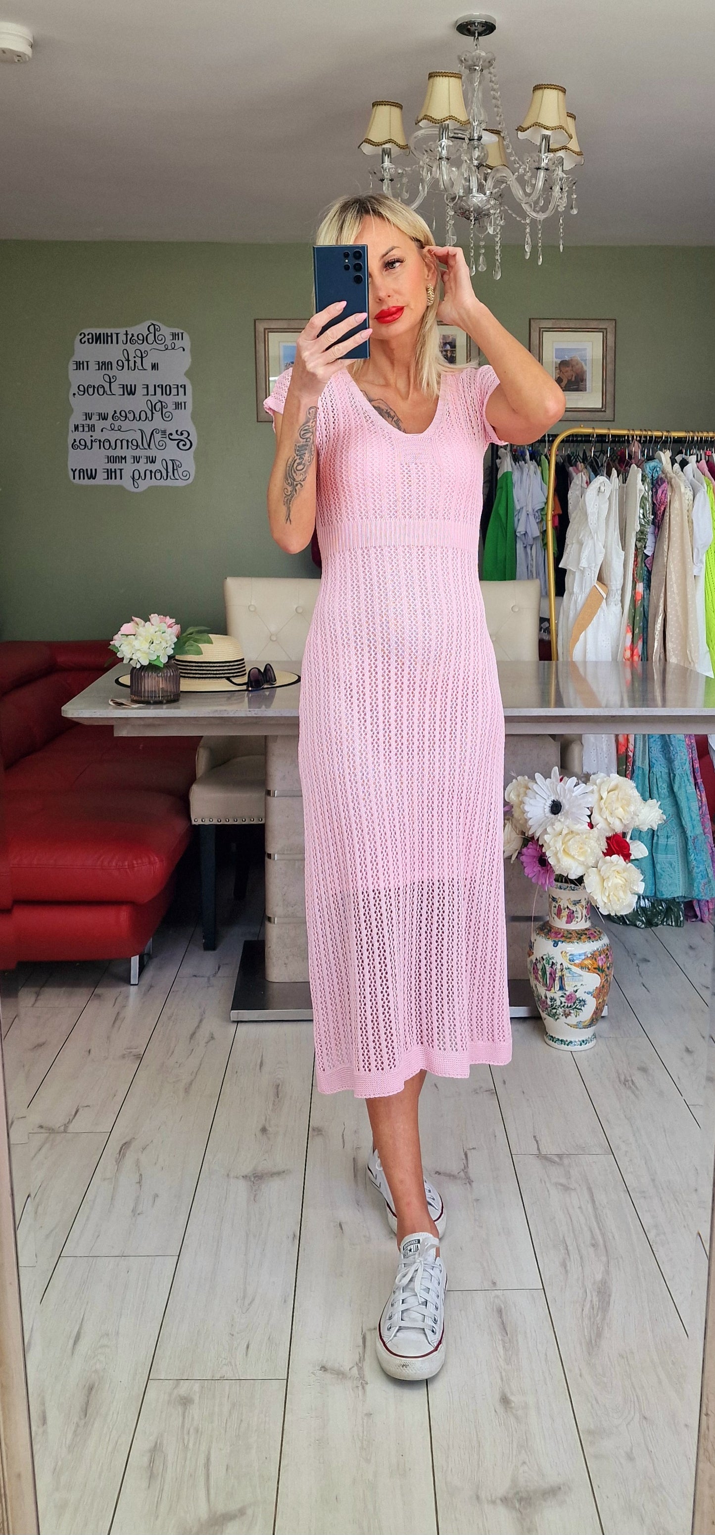In Pink Dress by May