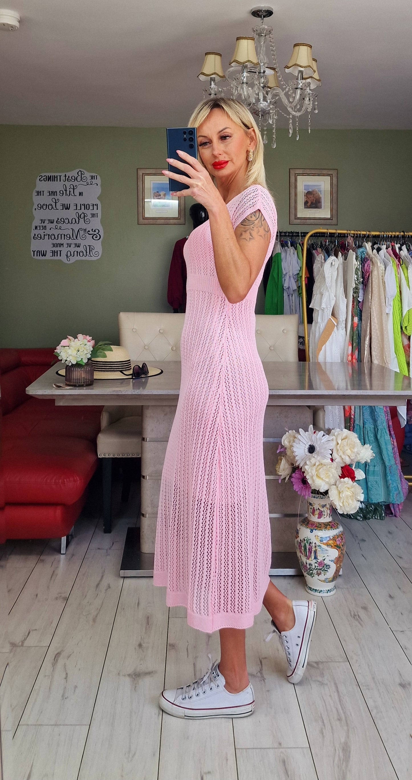 In Pink Dress by May