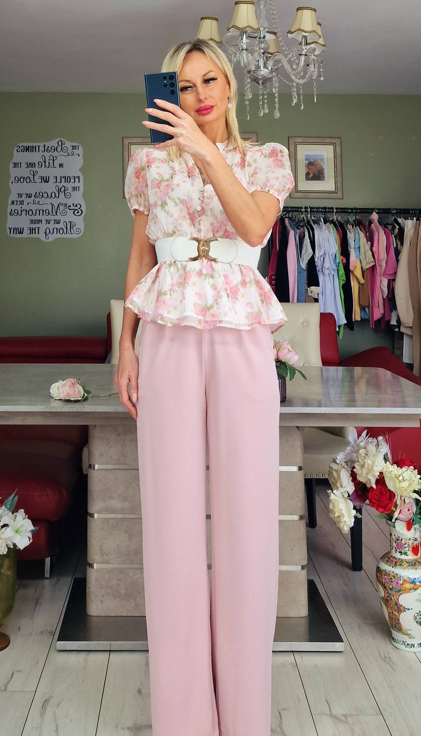 Summer Blouse With Beautiful Colours