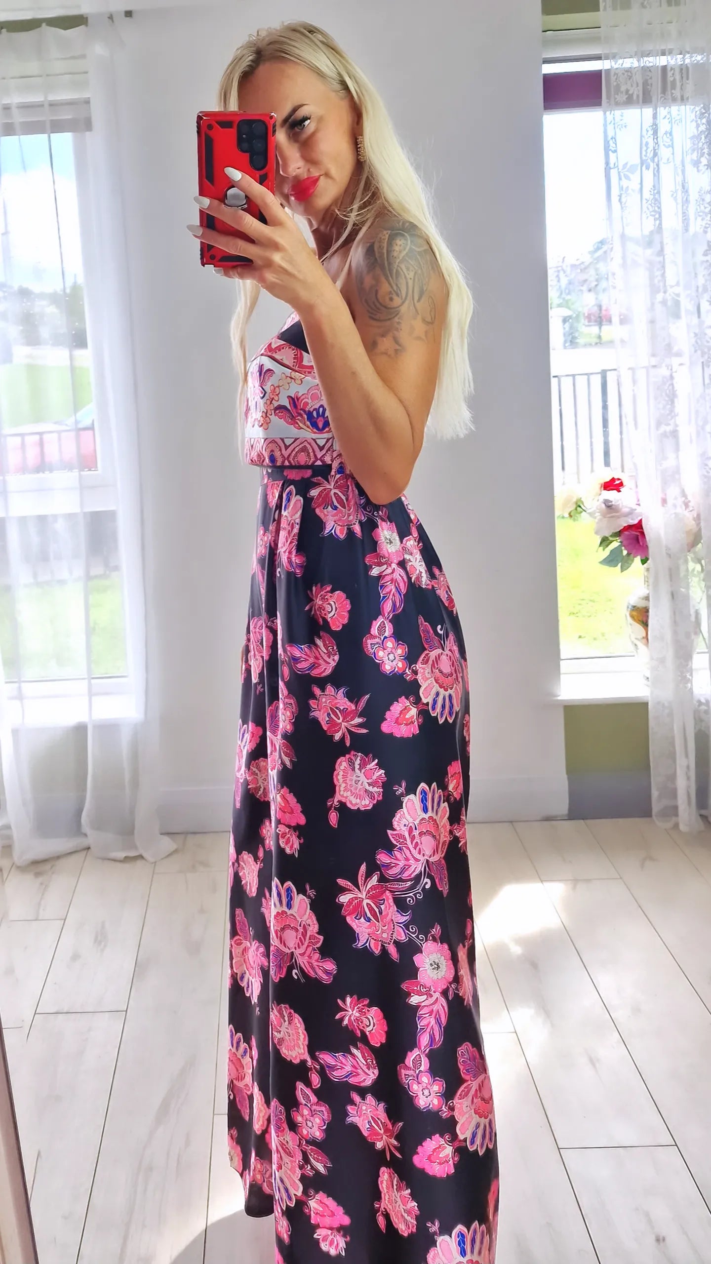 Satin Oriental Jumpsuit