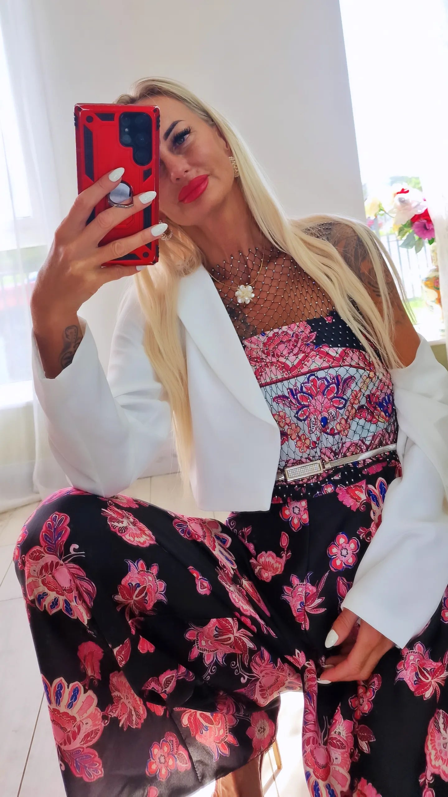 Satin Oriental Jumpsuit