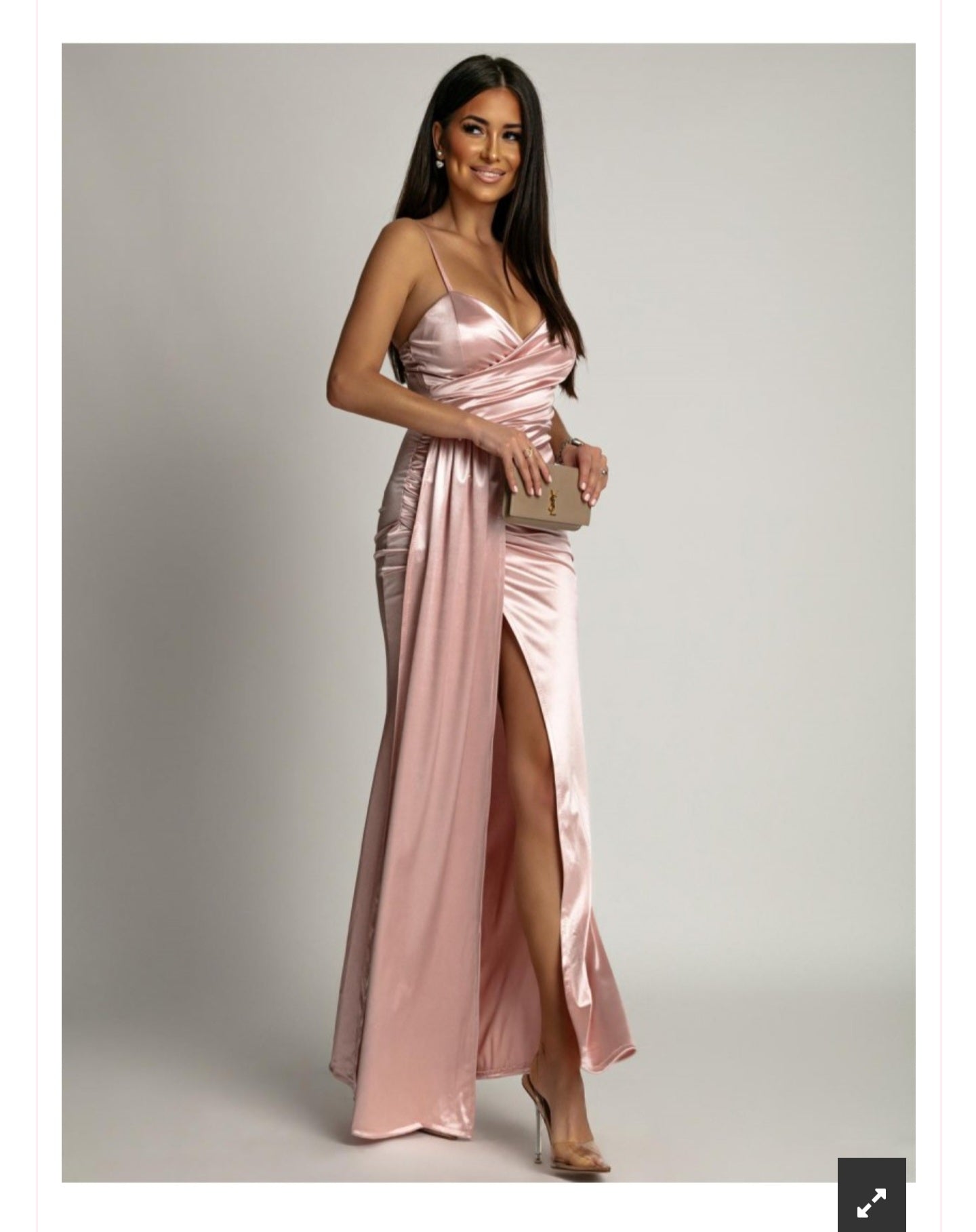 Stunning Satin Occasion Dress