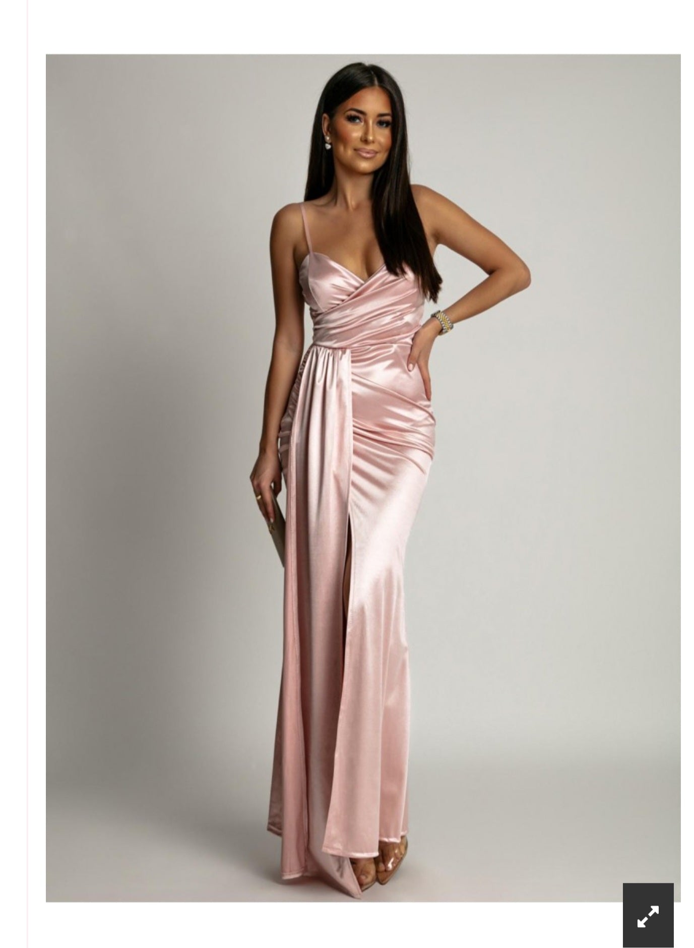 Stunning Satin Occasion Dress