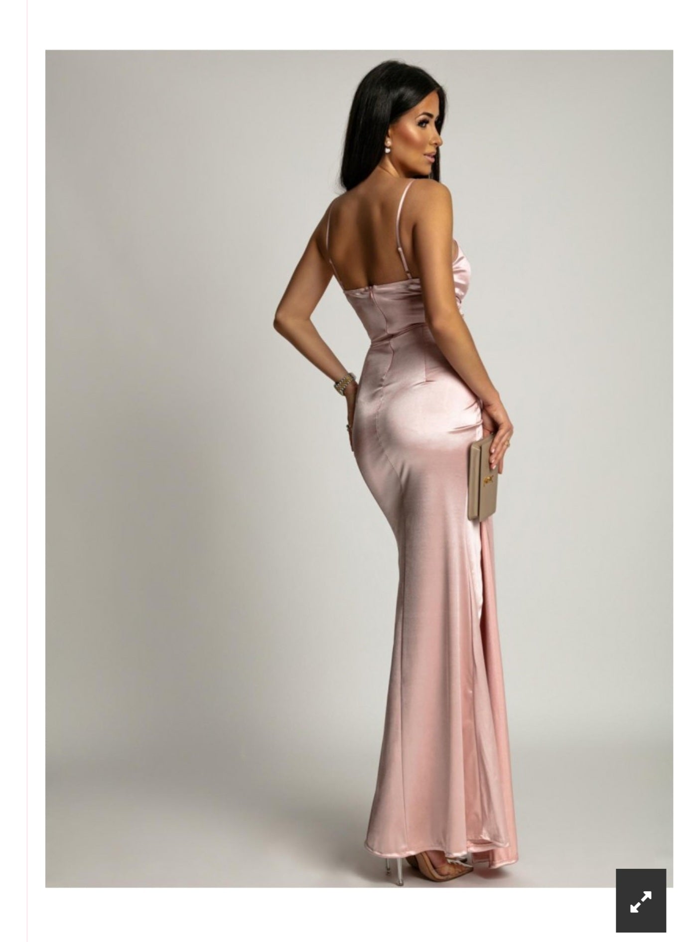 Stunning Satin Occasion Dress