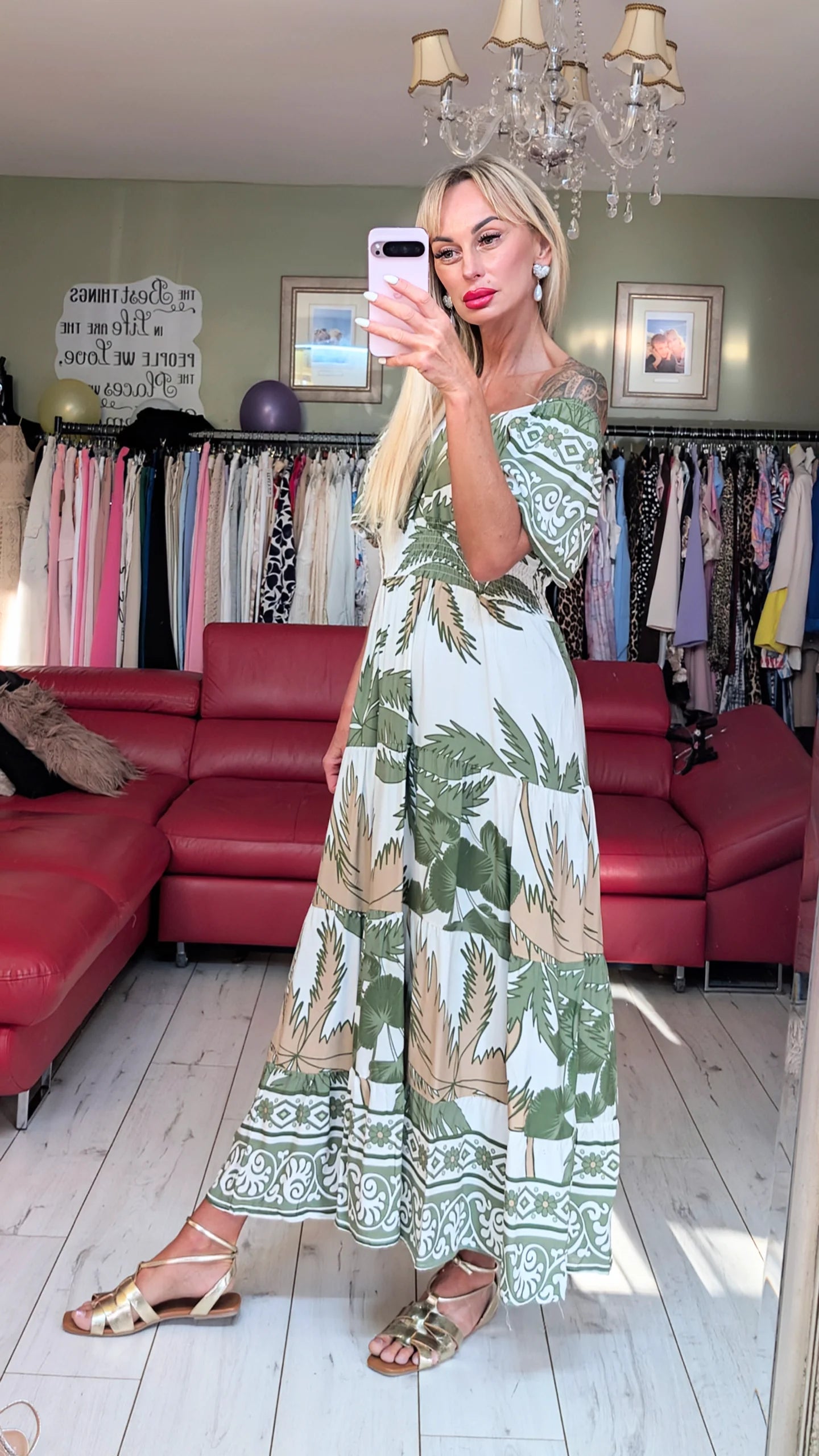 Viscose Summer Light Dress