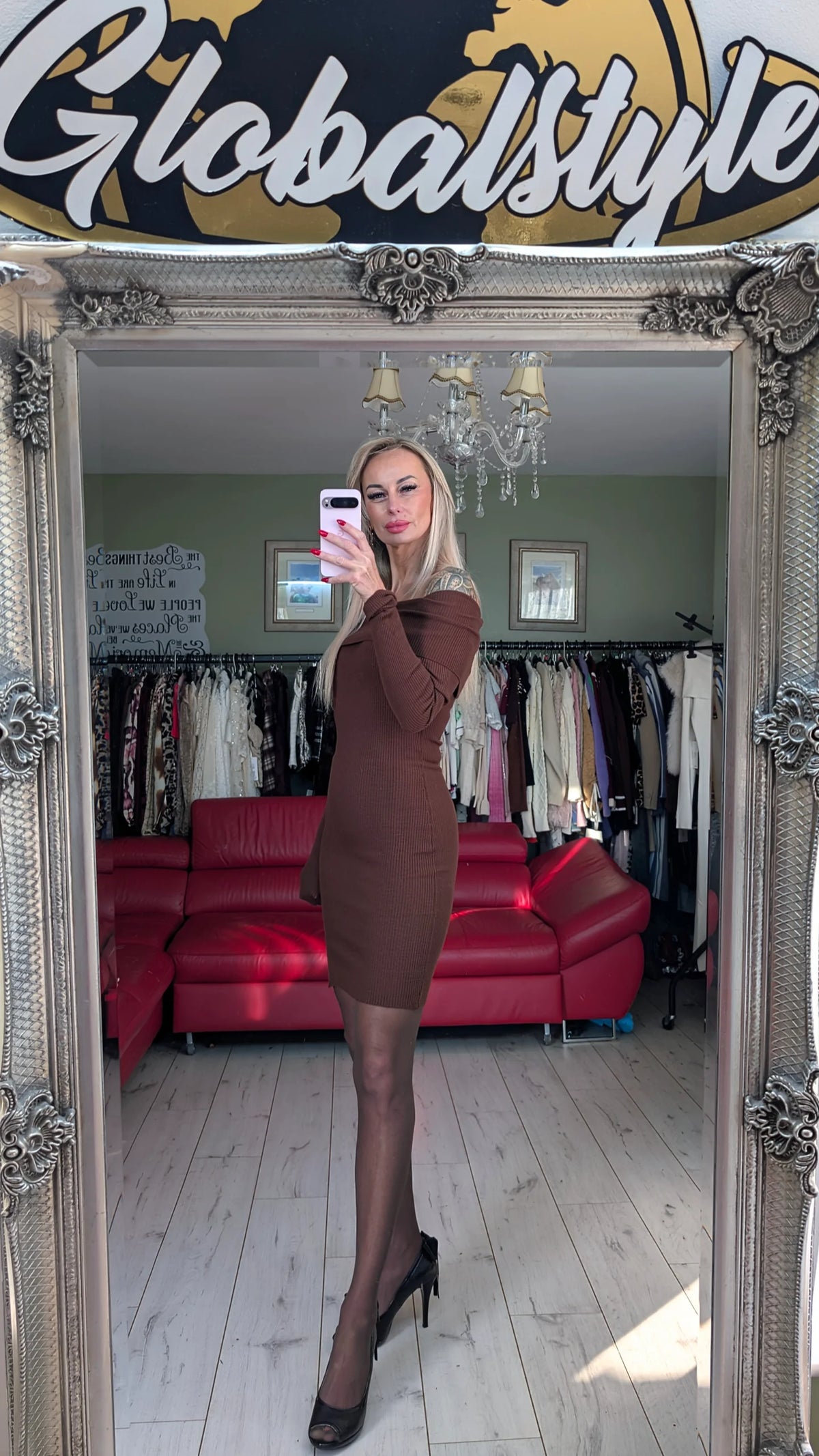 Ribbed Mini Dresses