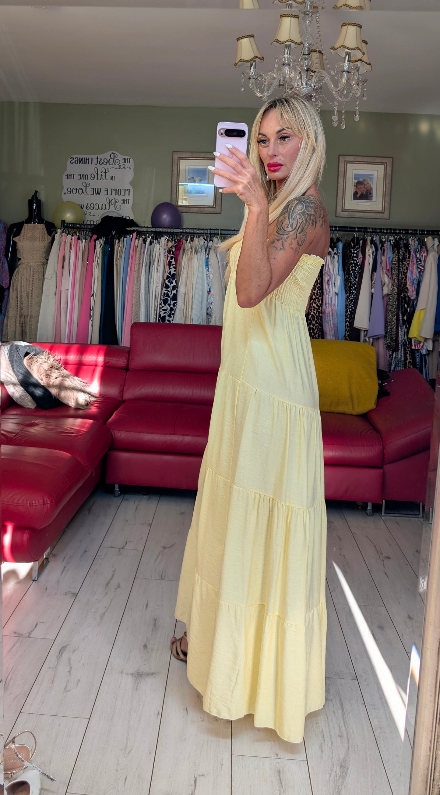 Cotton Summer Dresses in 4 Colours