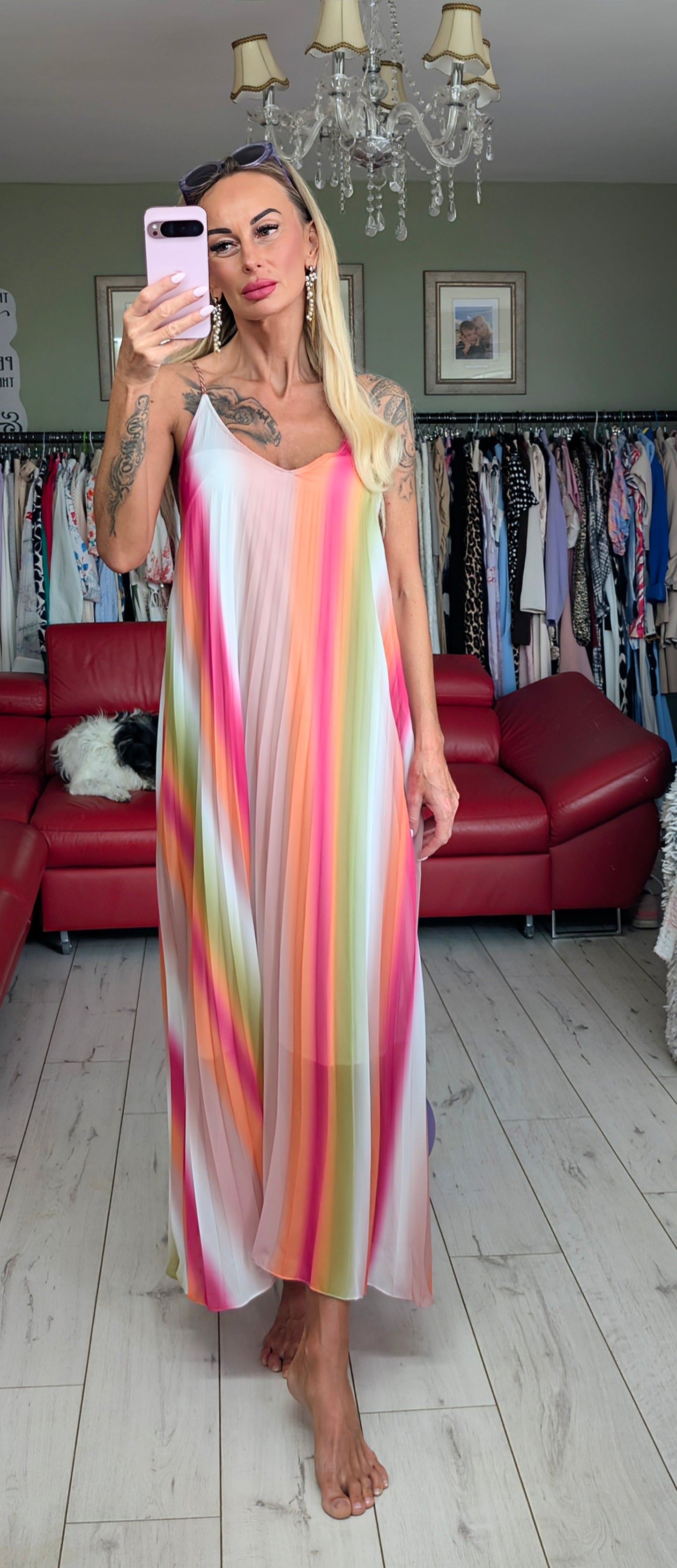 Rainbow Summer Dress