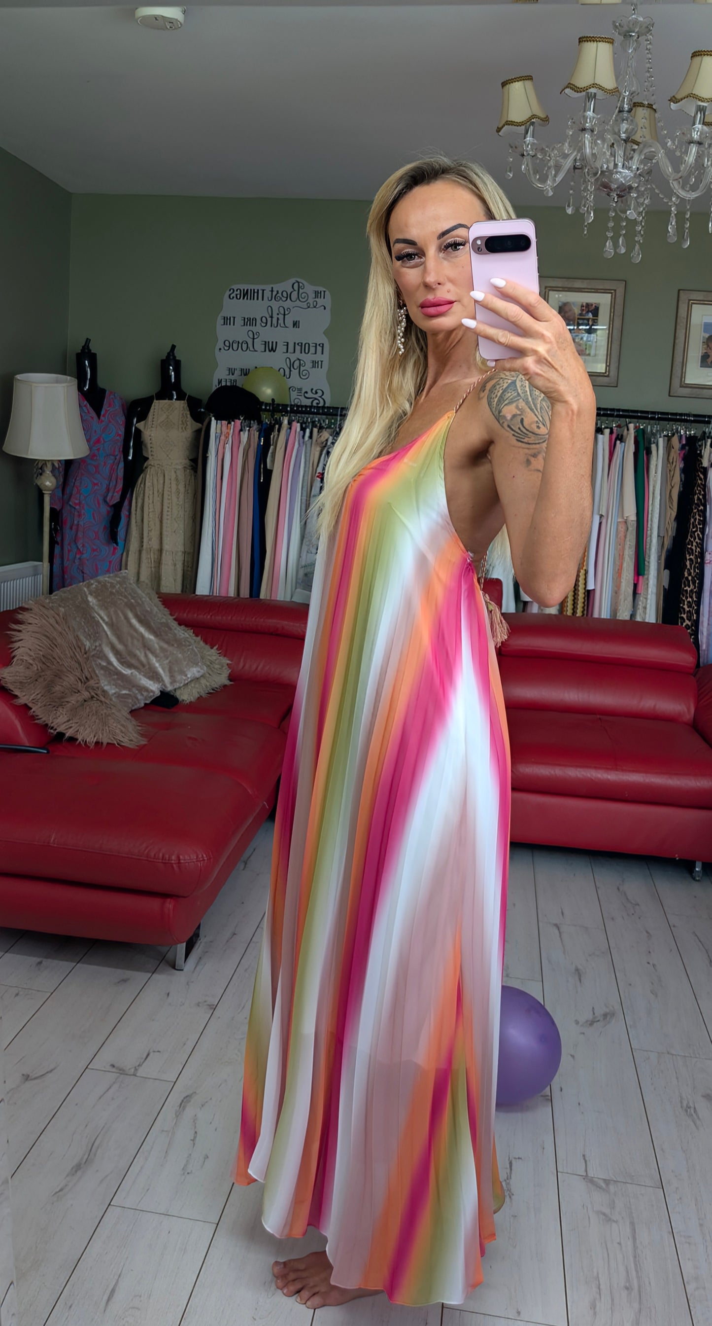 Rainbow Summer Dress