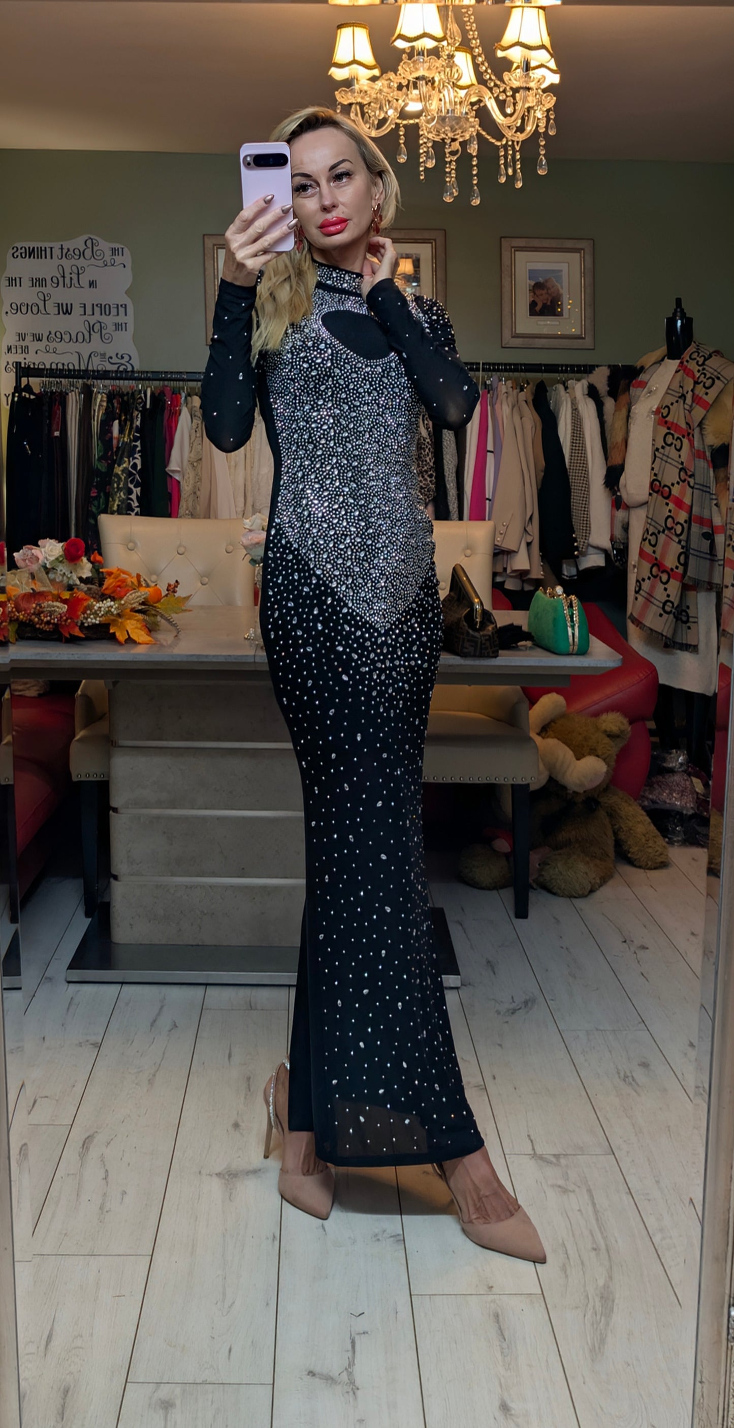Diamonds Long Dress