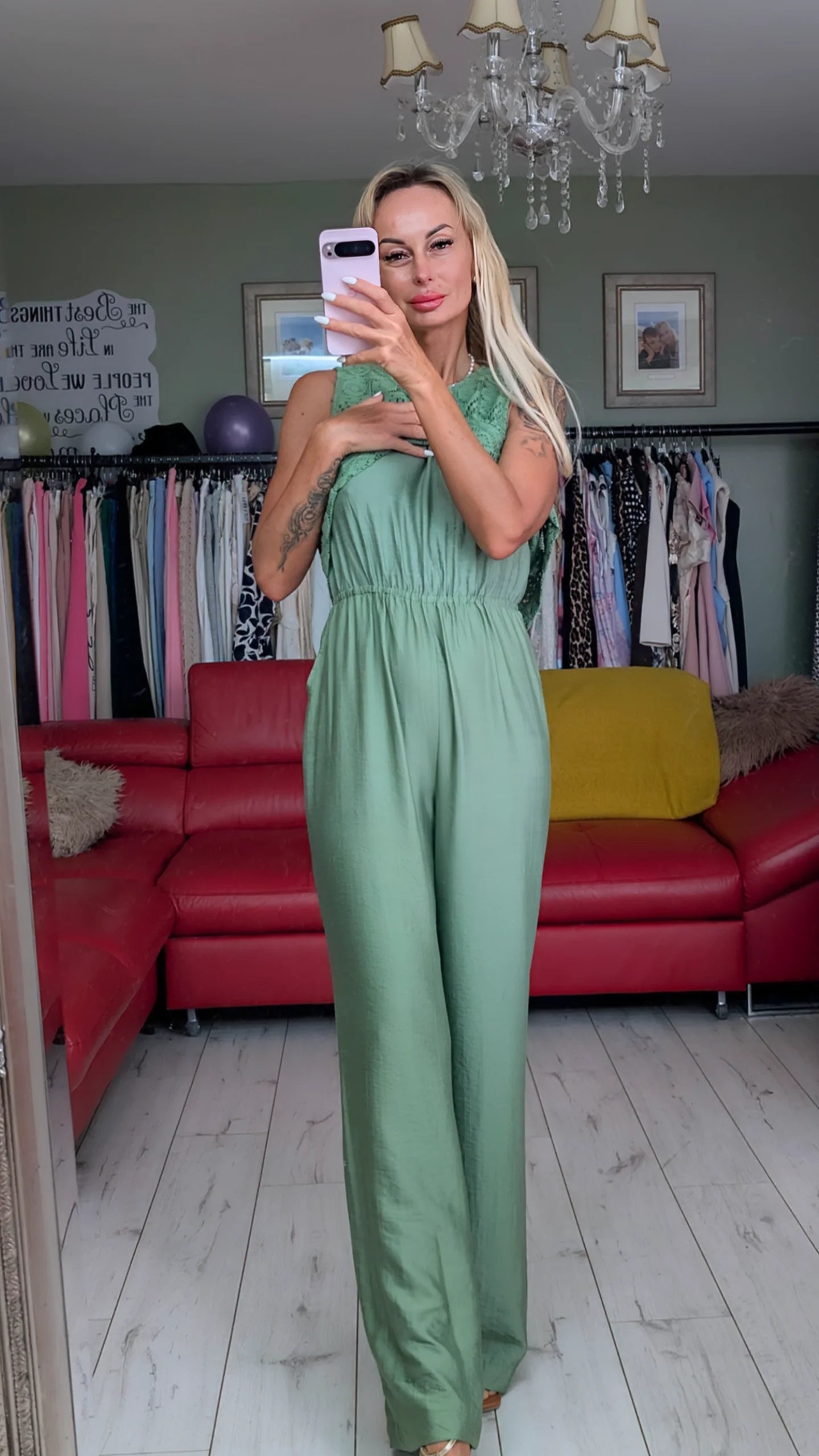 Jumpsuit Open Back