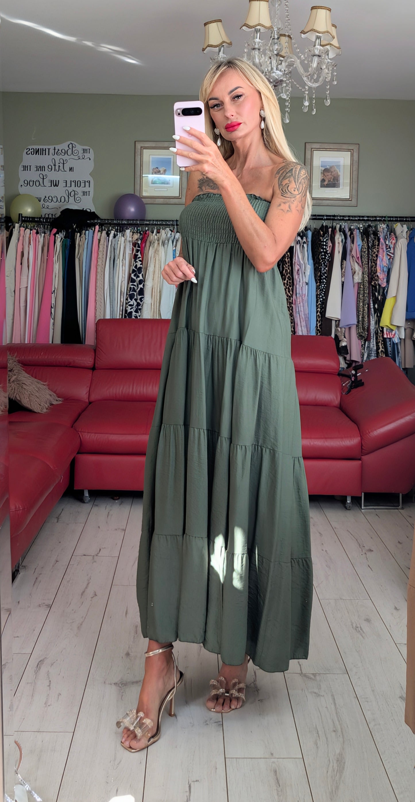Cotton Summer Dresses in 4 Colours