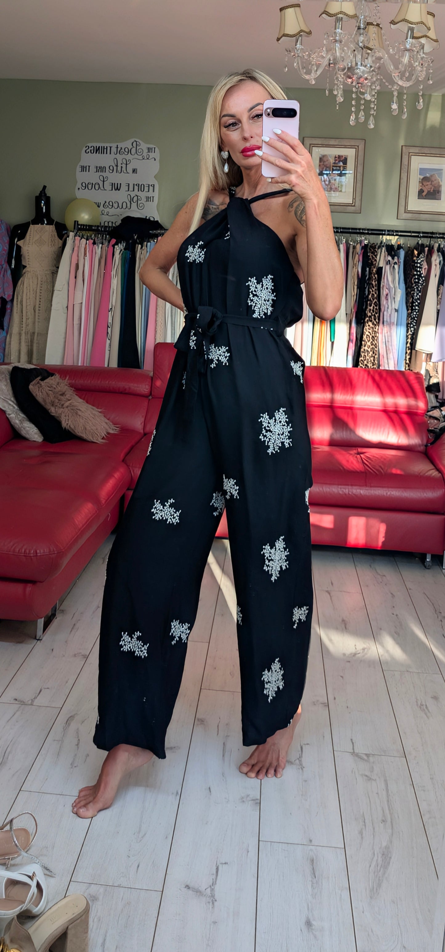 From Paris Viscose Jumpsuit
