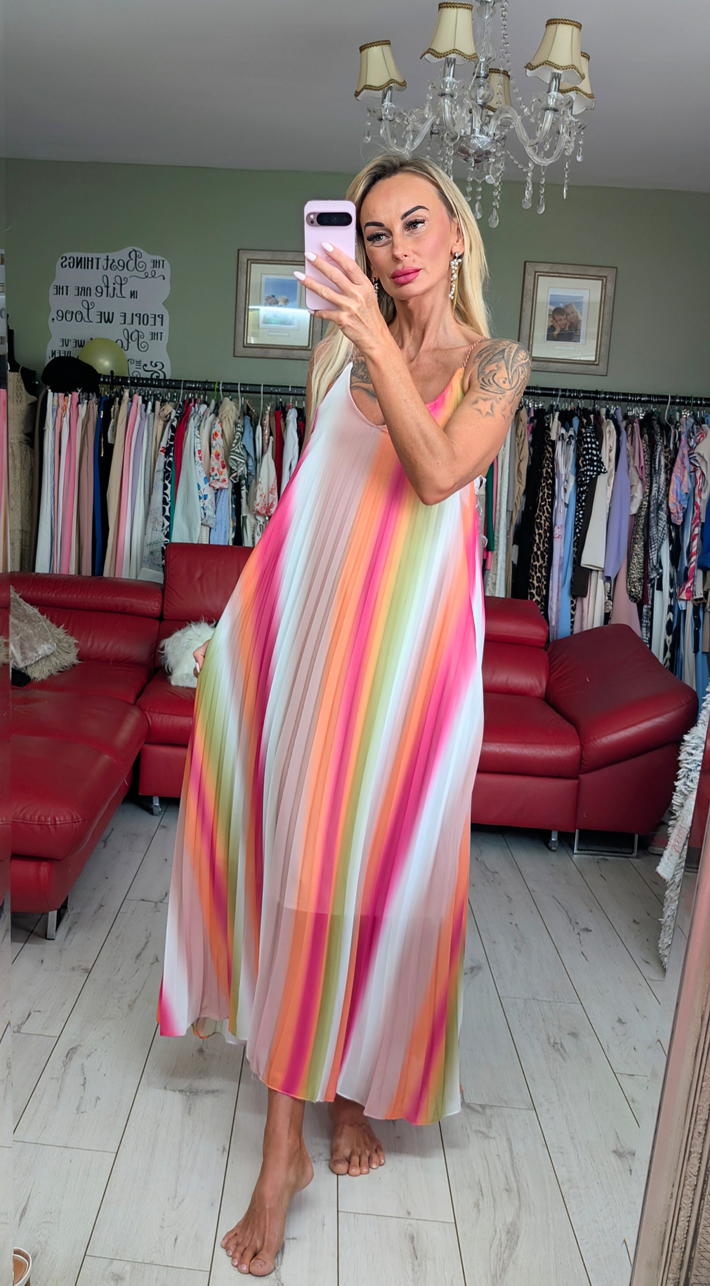 Rainbow Summer Dress
