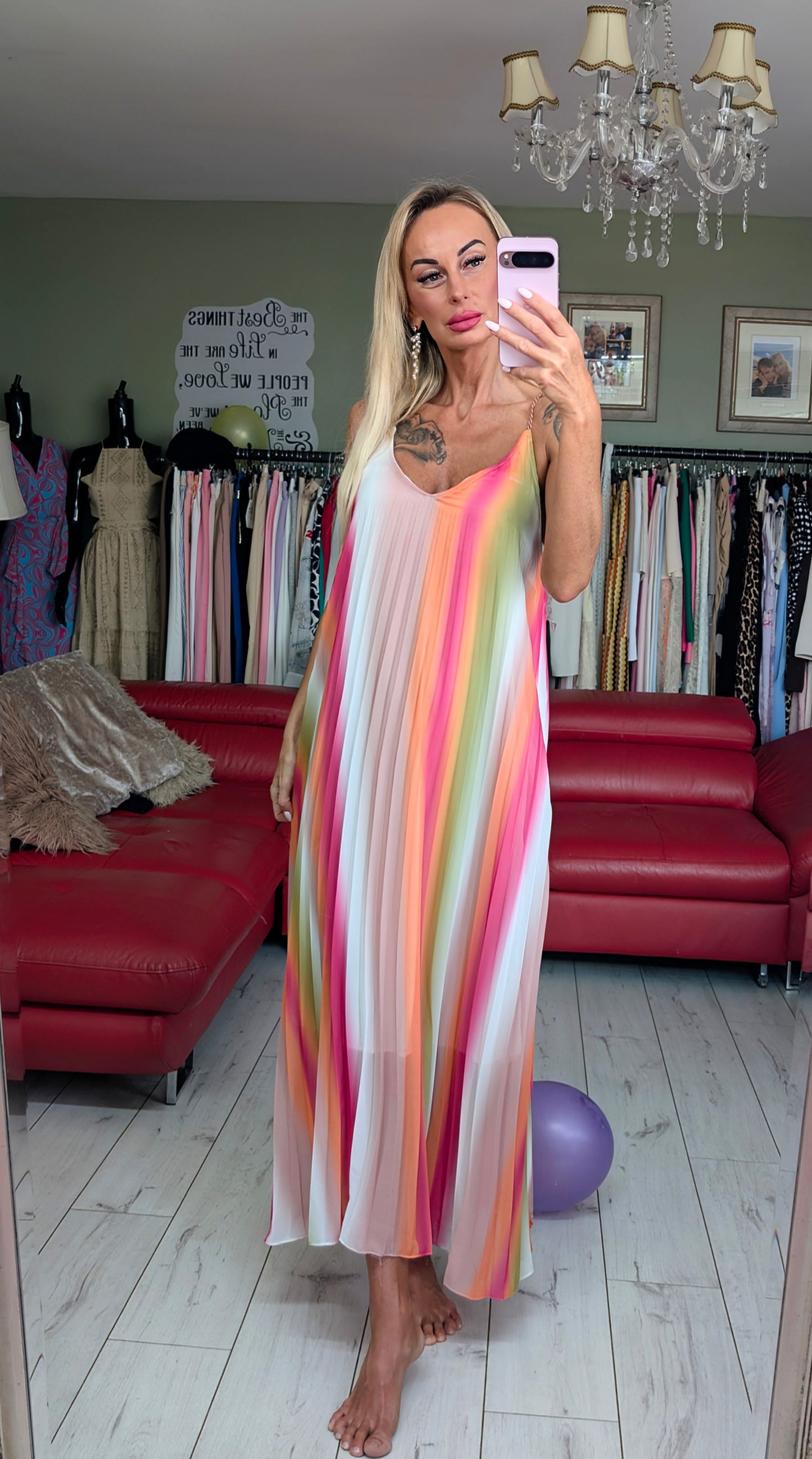 Rainbow Summer Dress
