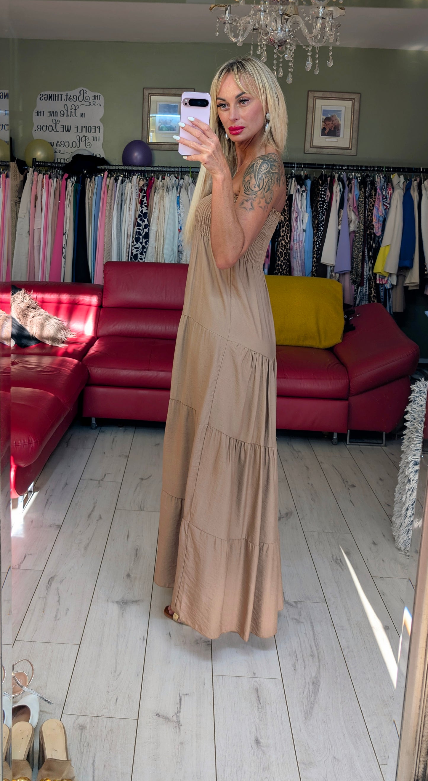 Cotton Summer Dresses in 4 Colours