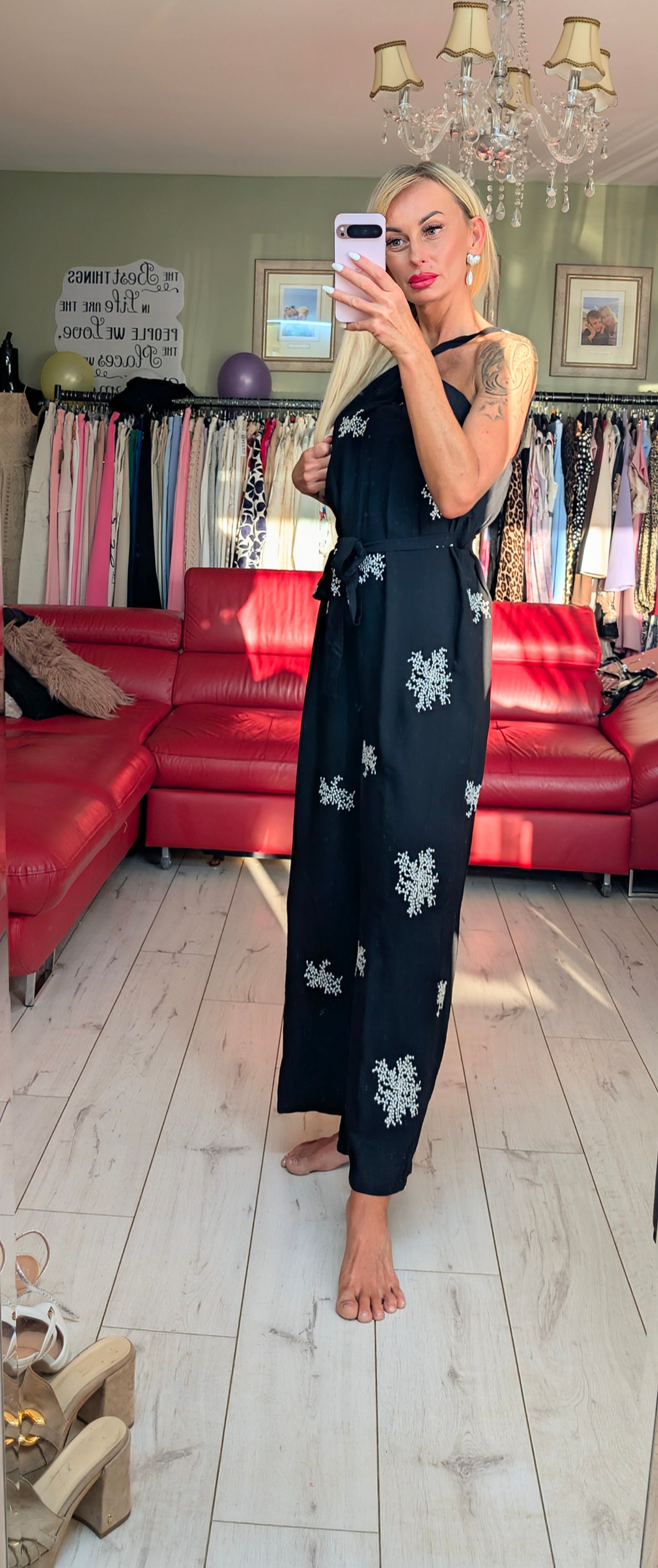 From Paris Viscose Jumpsuit