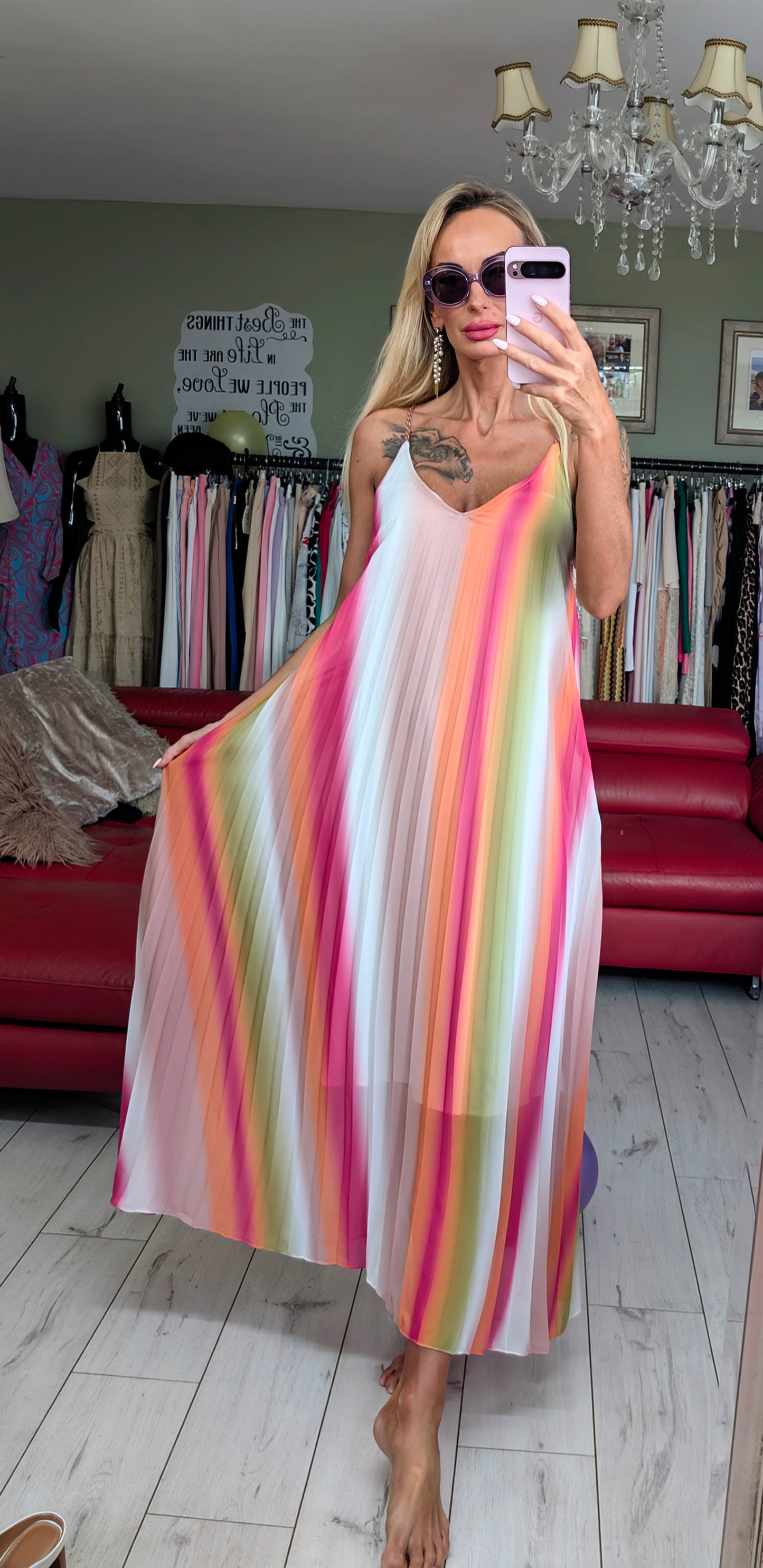 Rainbow Summer Dress