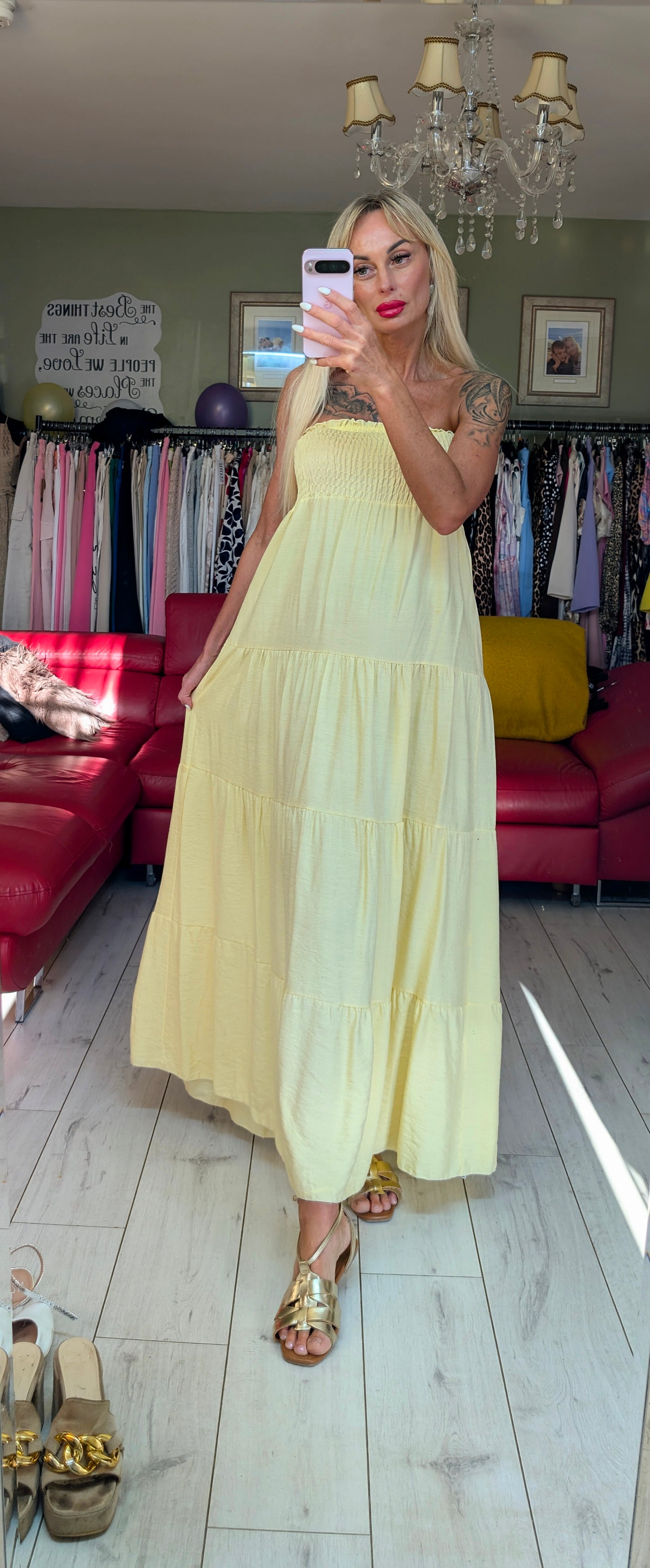 Cotton Summer Dresses in 4 Colours