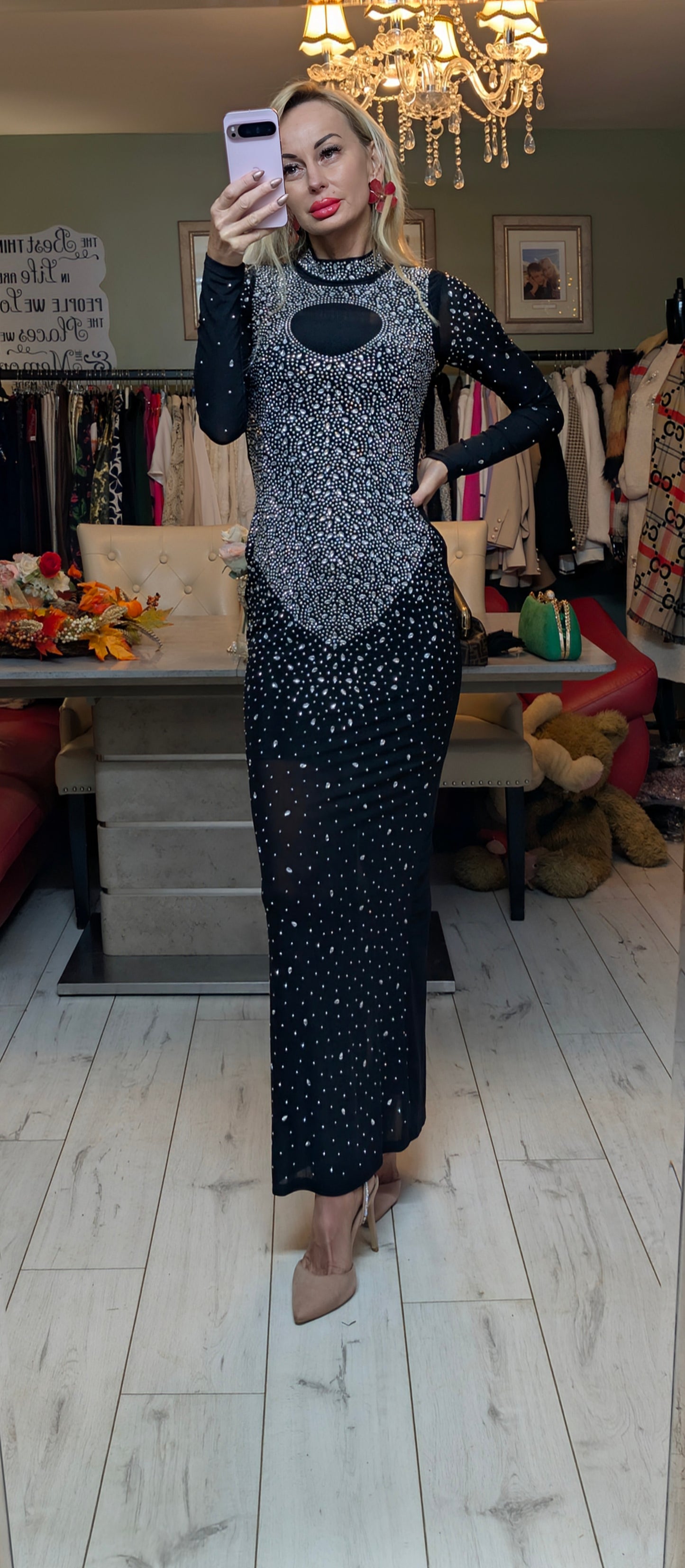 Diamonds Long Dress