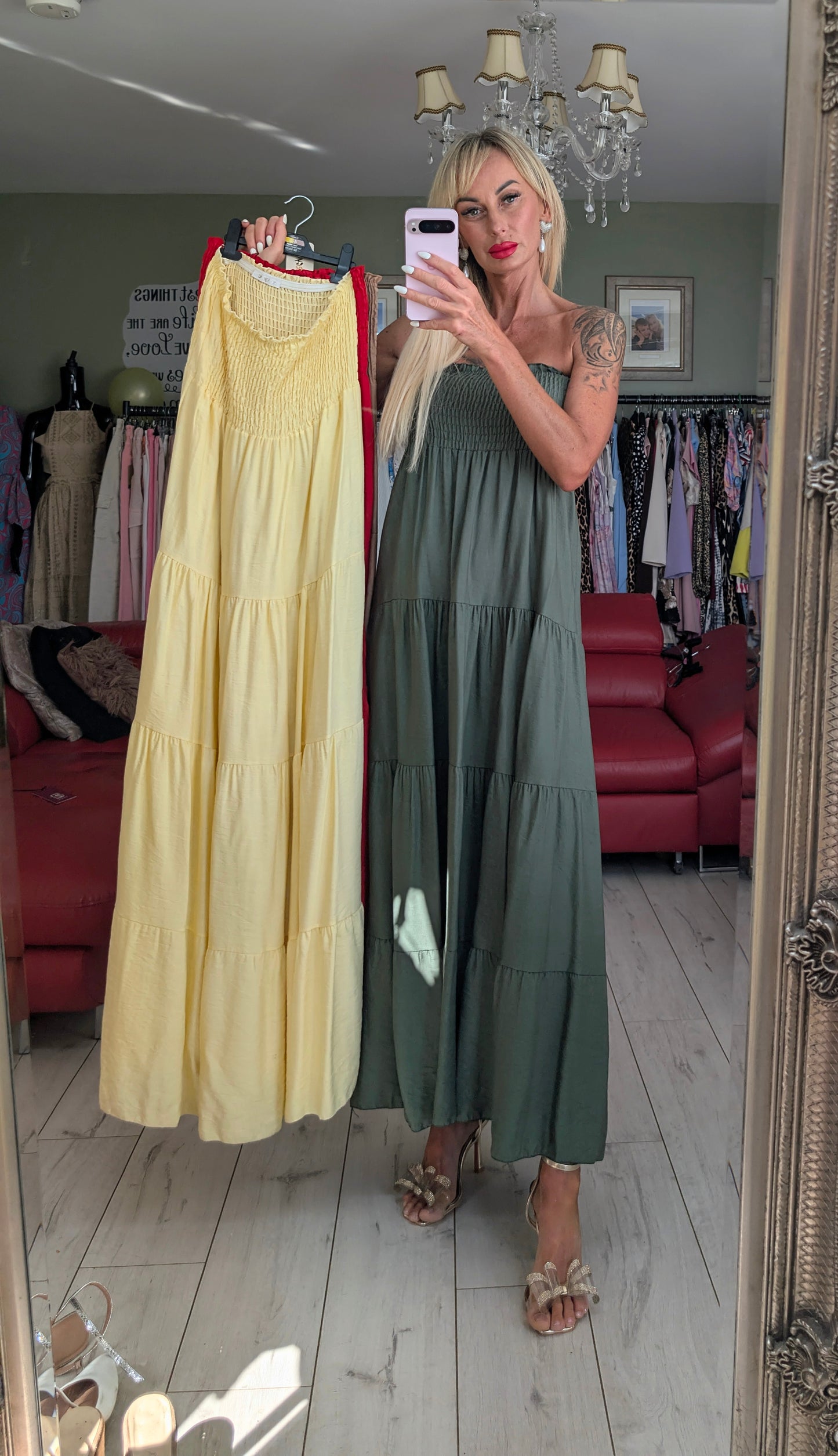 Cotton Summer Dresses in 4 Colours