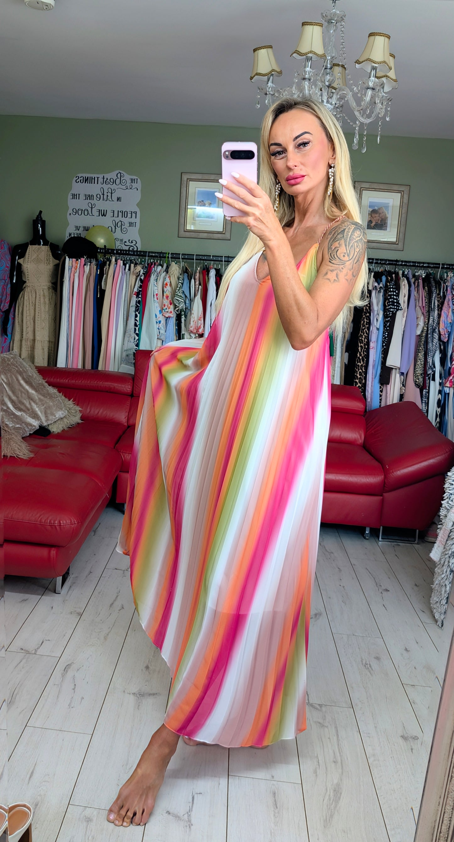 Rainbow Summer Dress