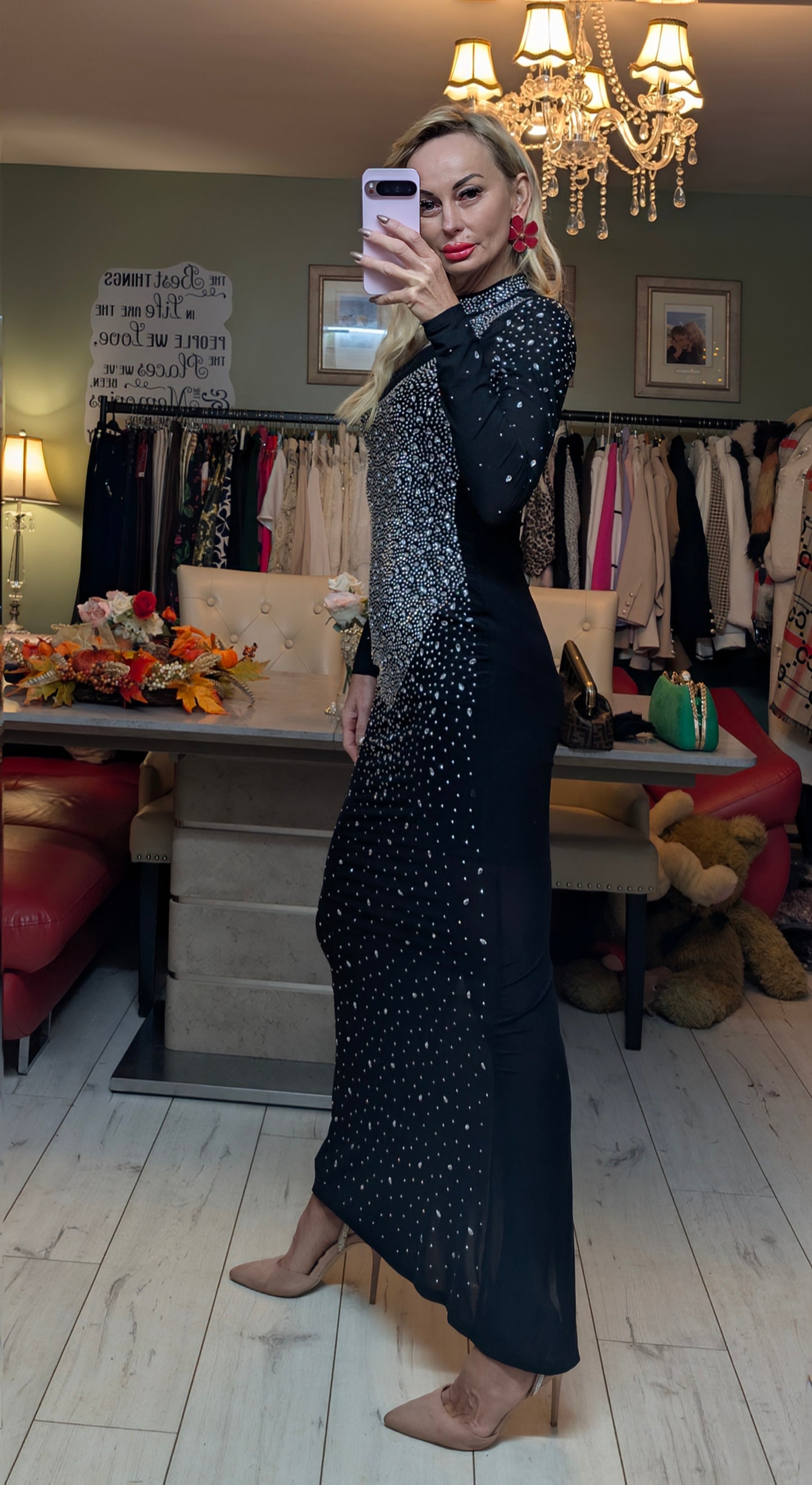 Diamonds Long Dress