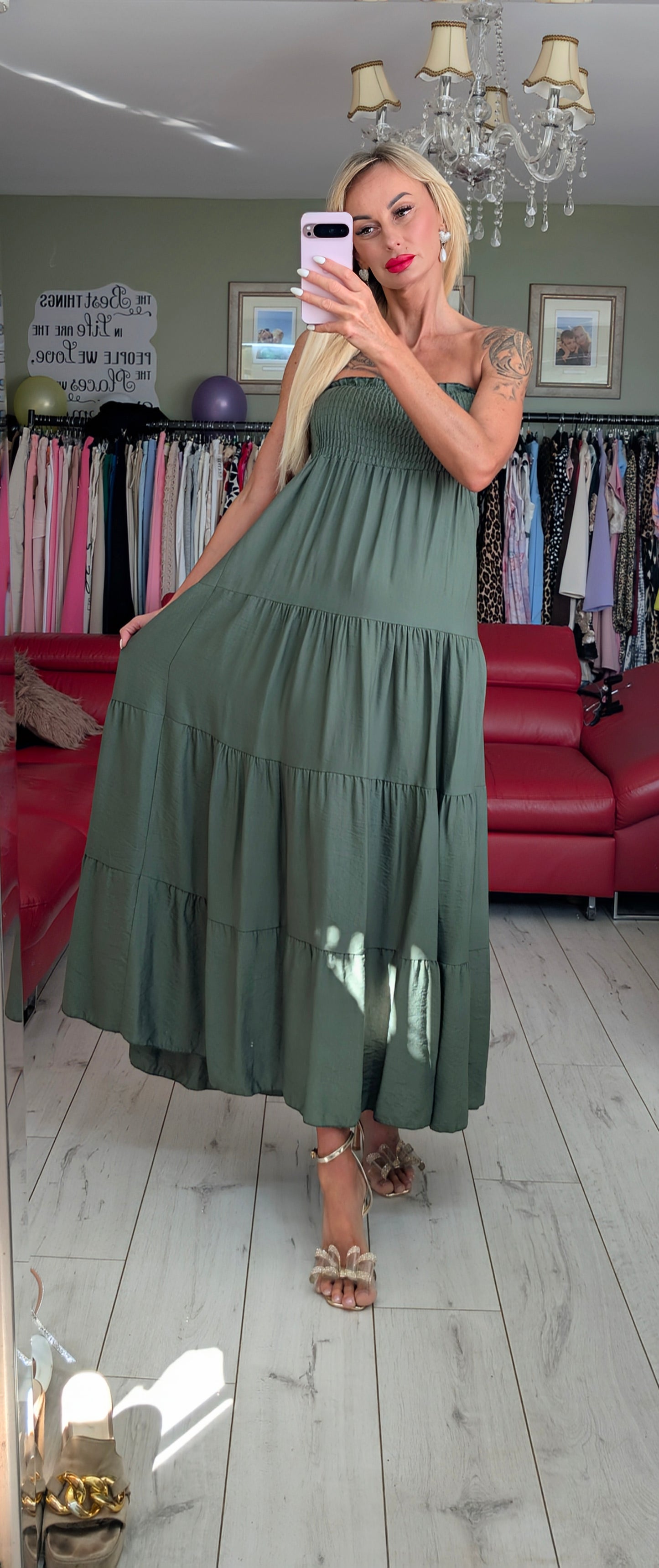 Cotton Summer Dresses in 4 Colours