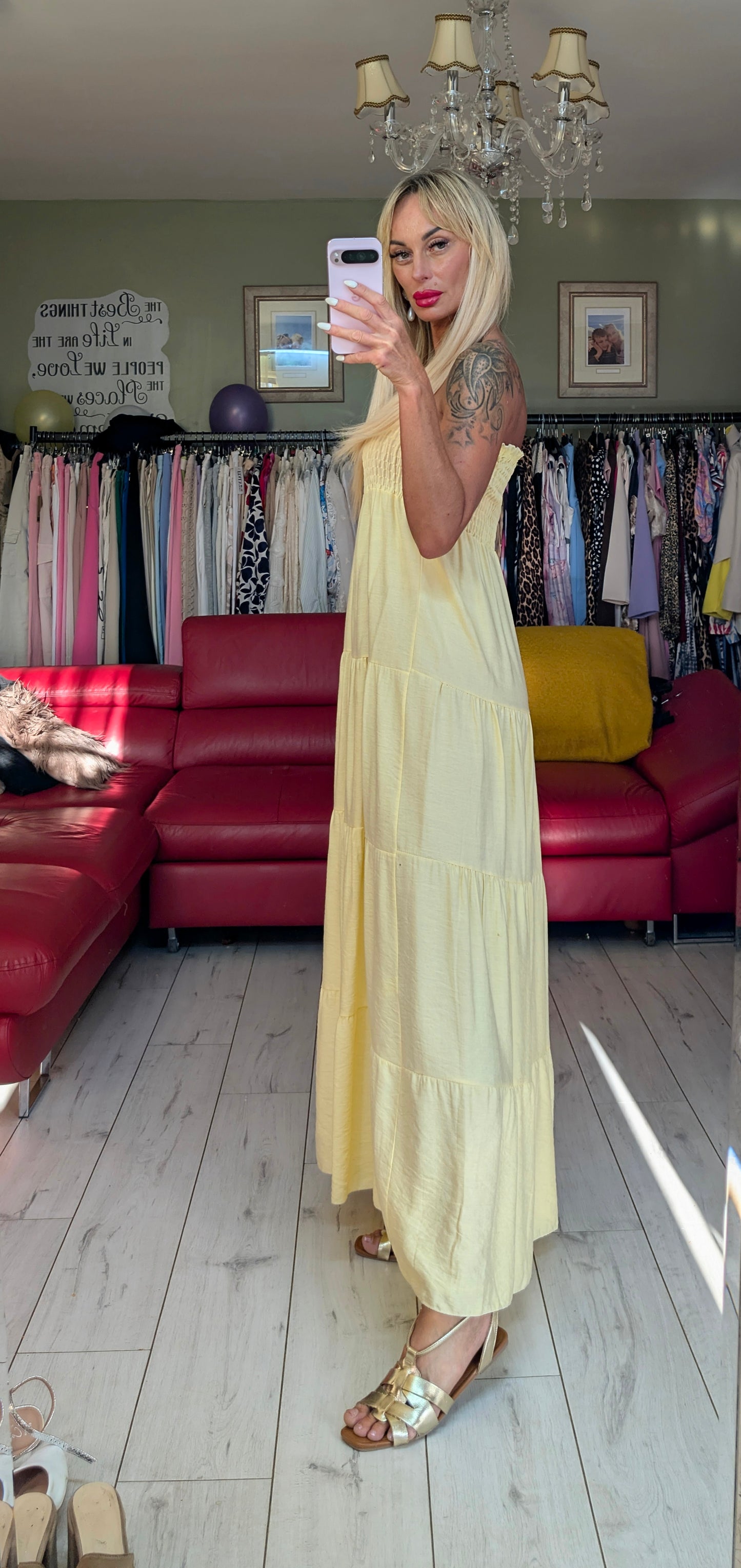 Cotton Summer Dresses in 4 Colours