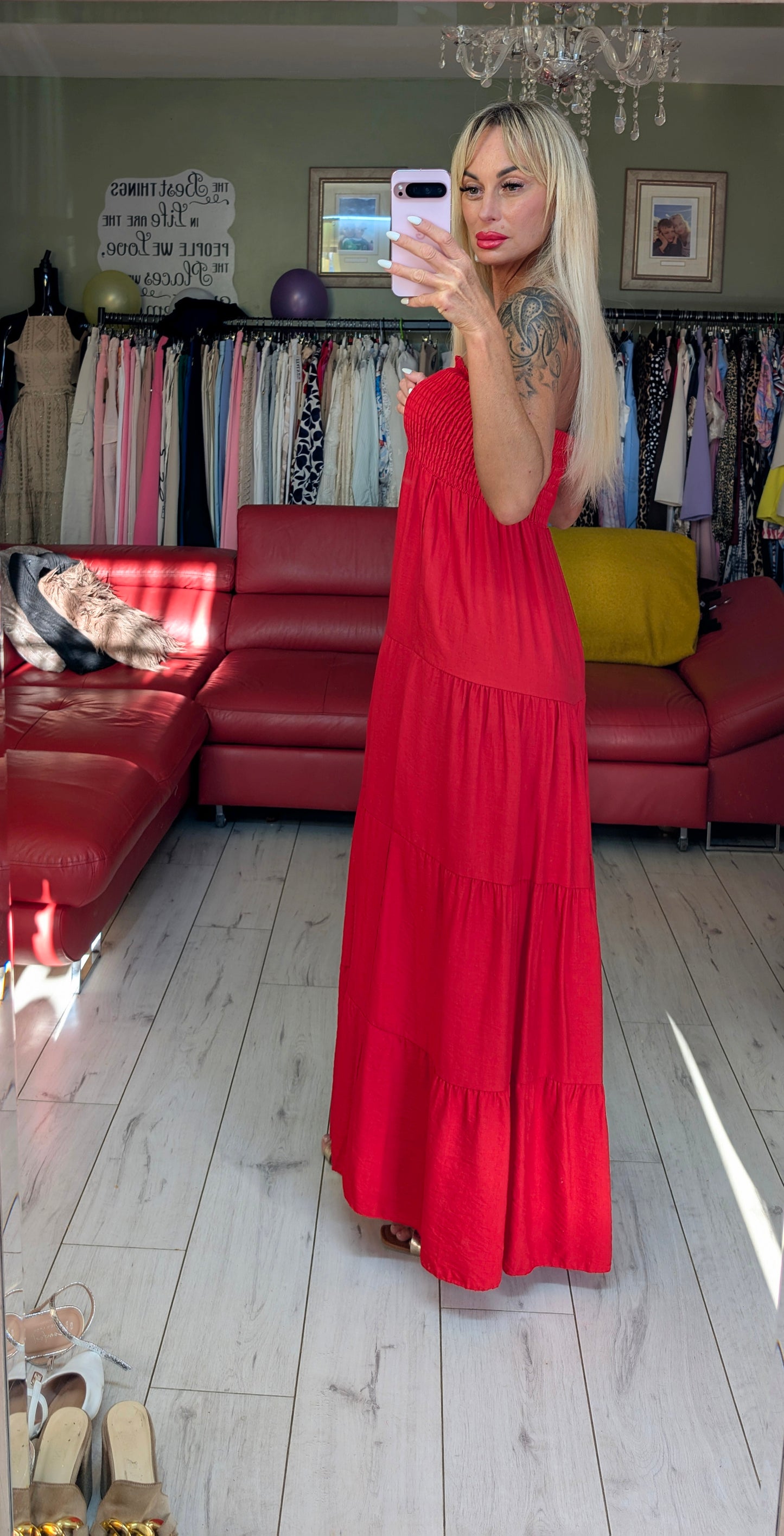Cotton Summer Dresses in 4 Colours