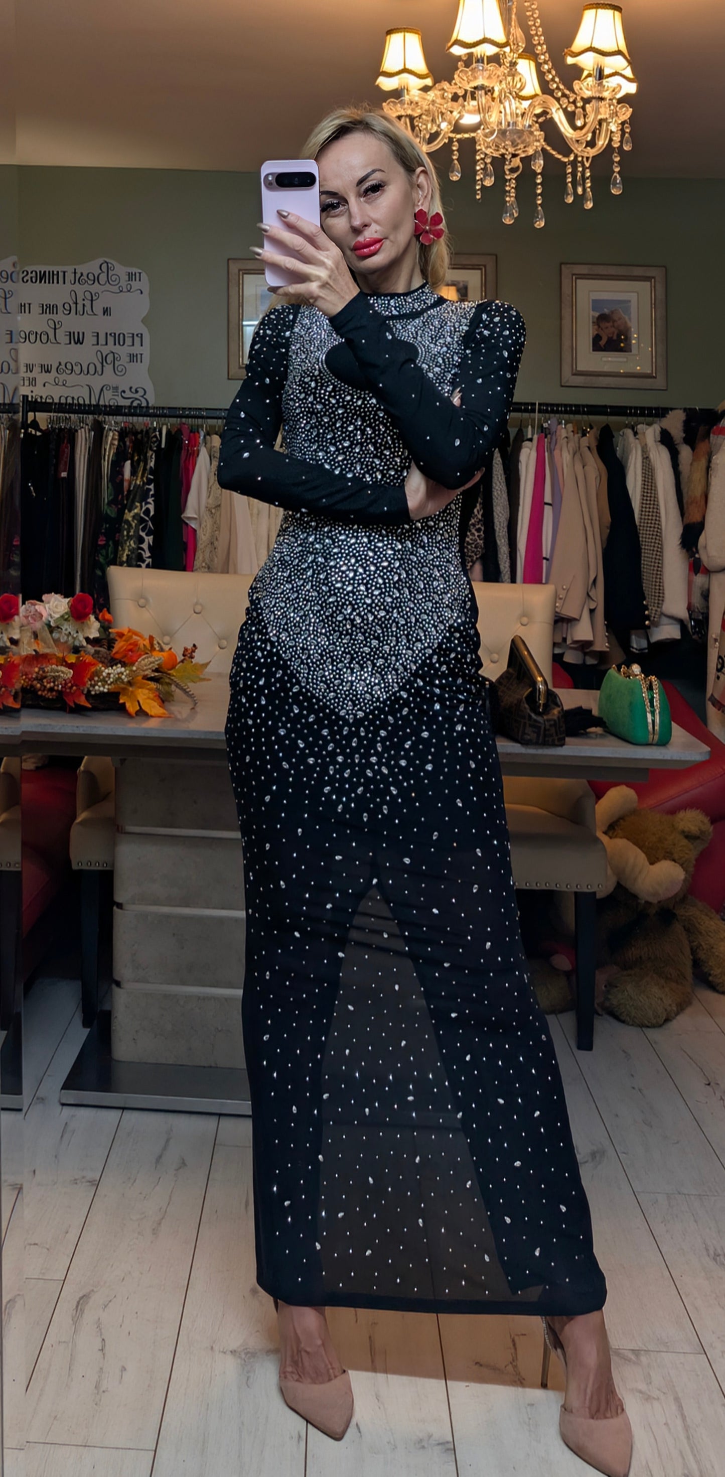 Diamonds Long Dress