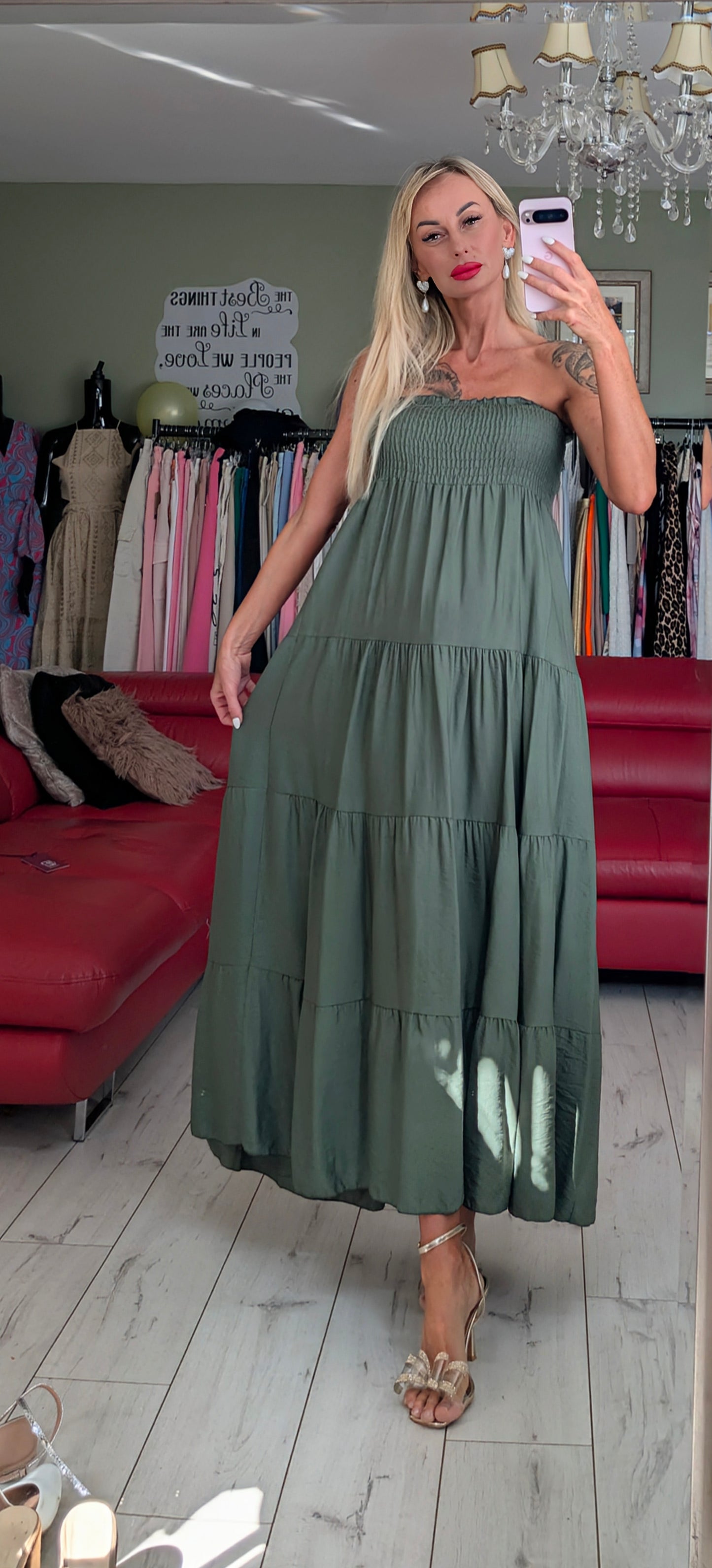 Cotton Summer Dresses in 4 Colours