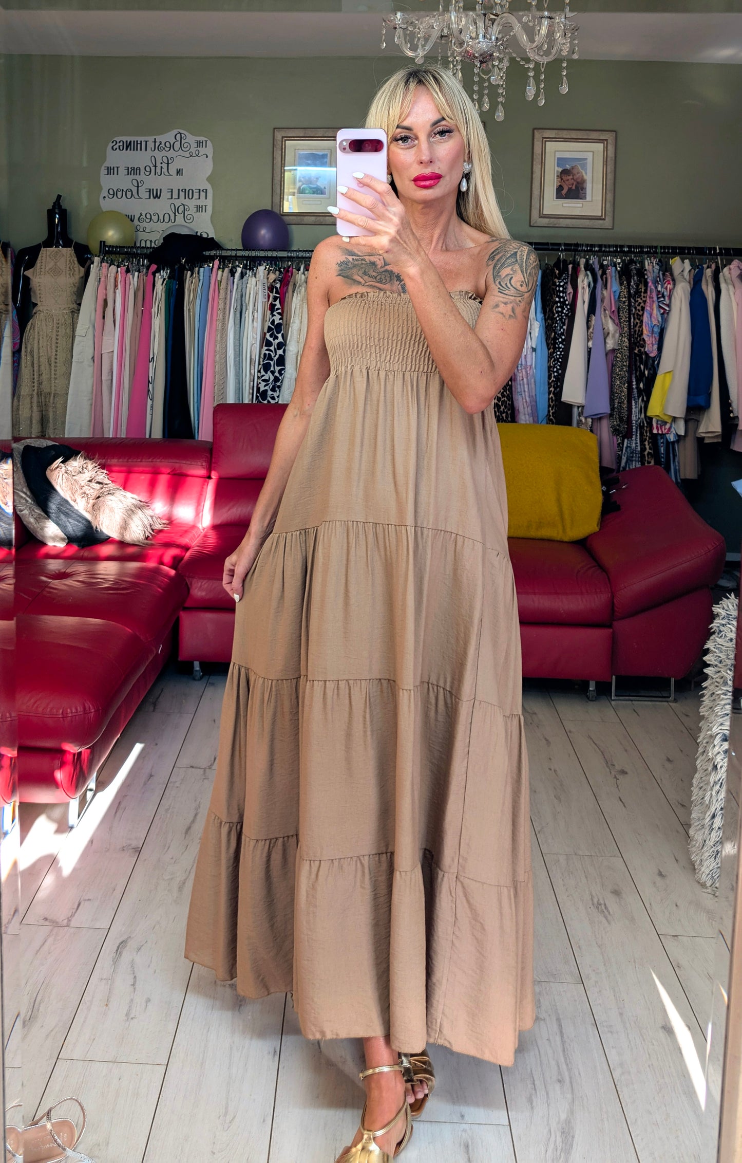 Cotton Summer Dresses in 4 Colours