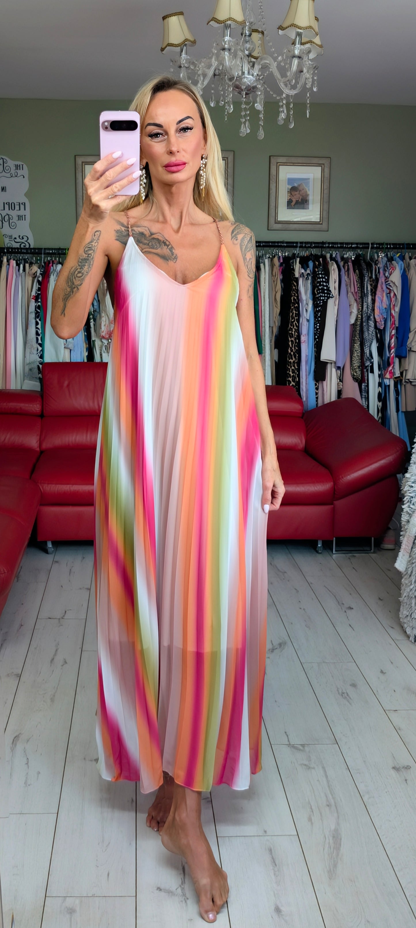 Rainbow Summer Dress