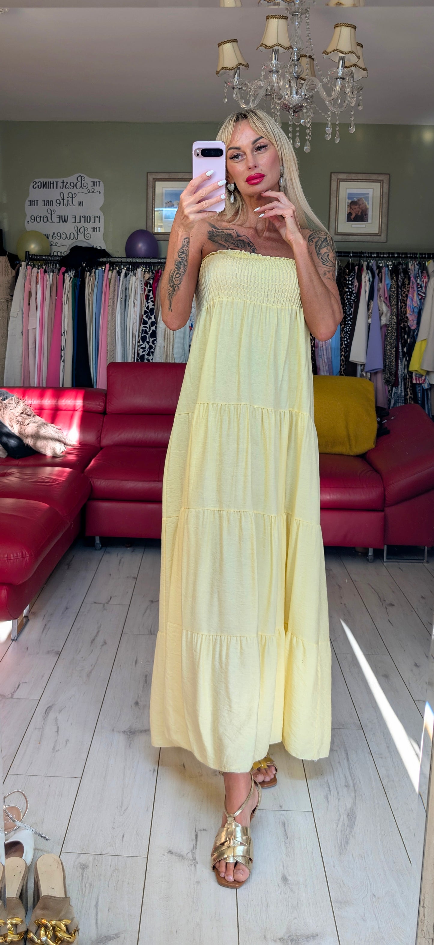 Cotton Summer Dresses in 4 Colours