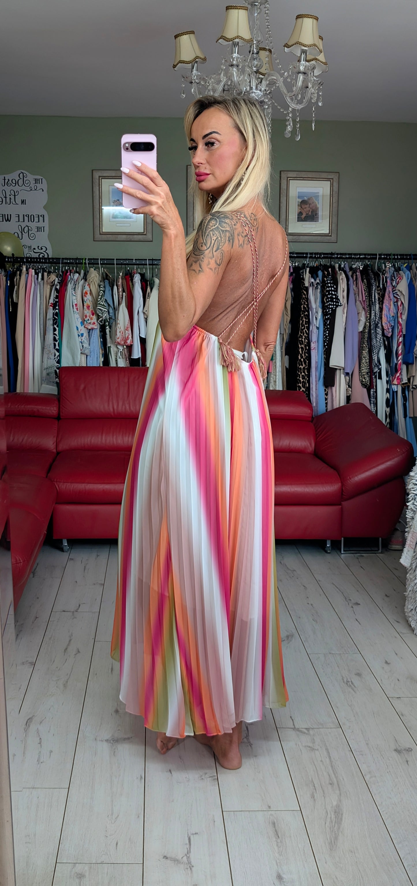 Rainbow Summer Dress