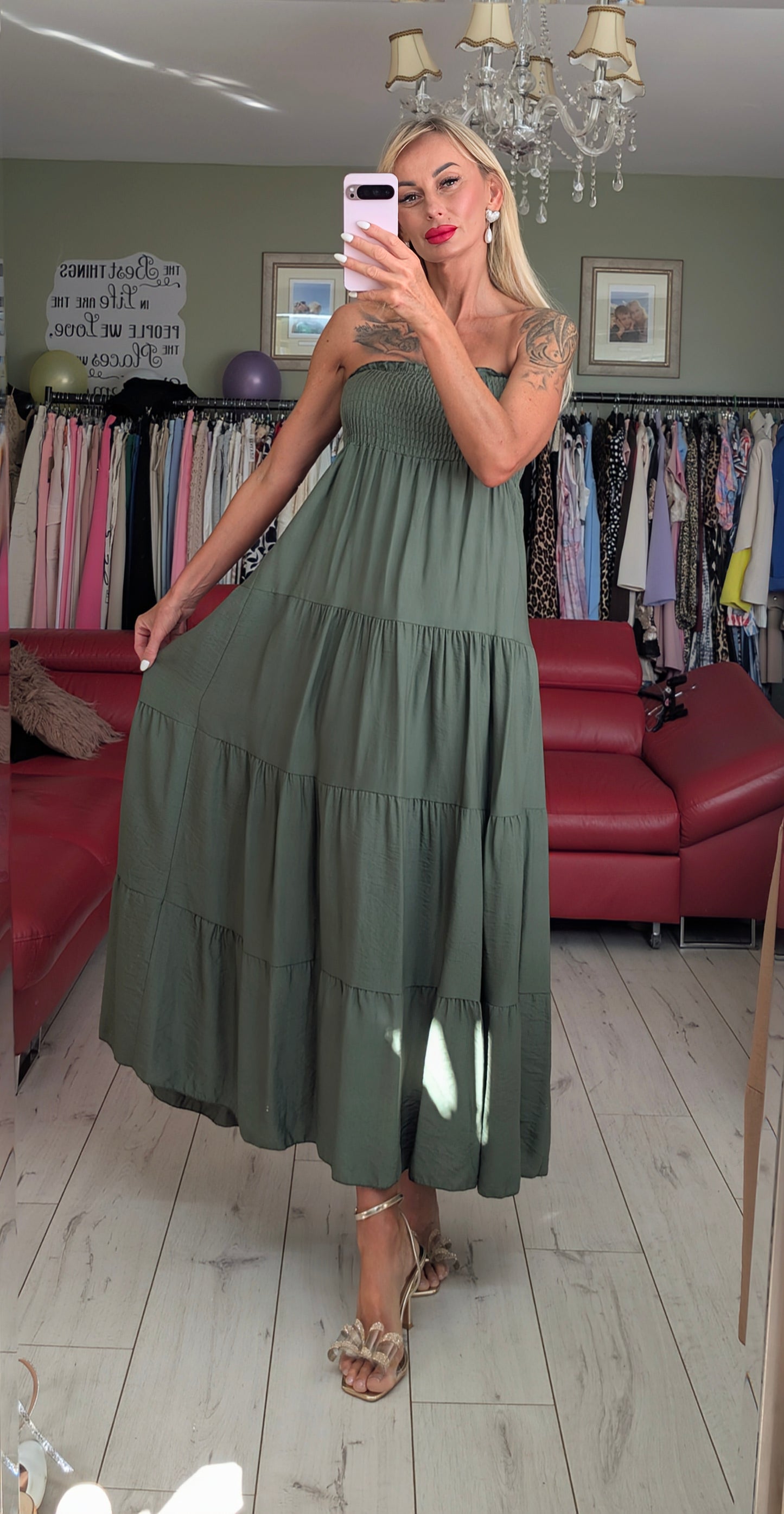 Cotton Summer Dresses in 4 Colours