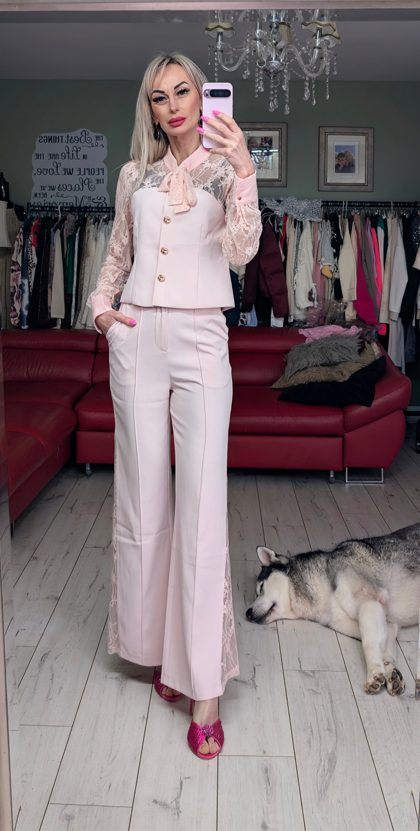 Occasionally Set Blouse and Trousers.