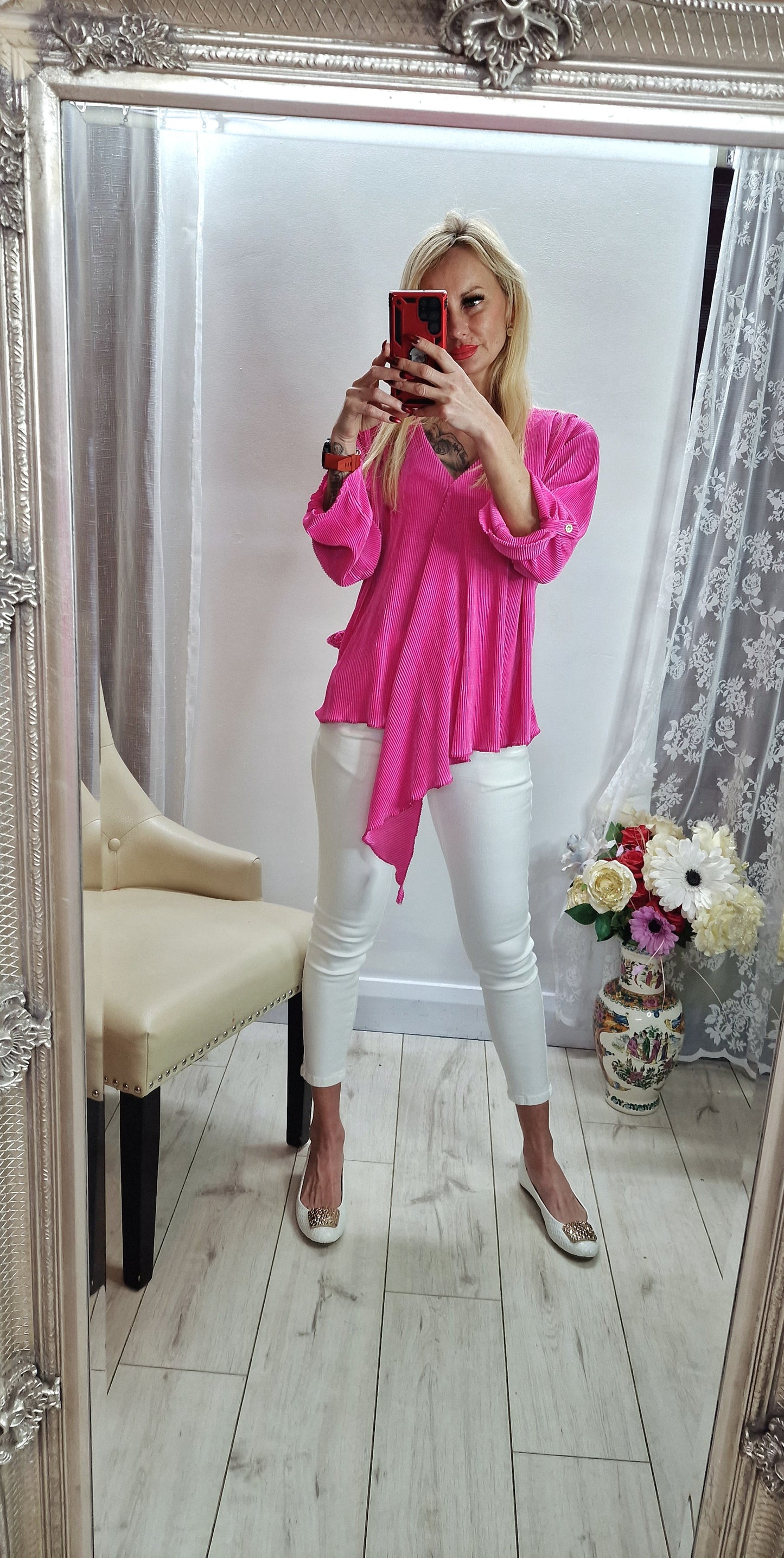 Pink Blouse