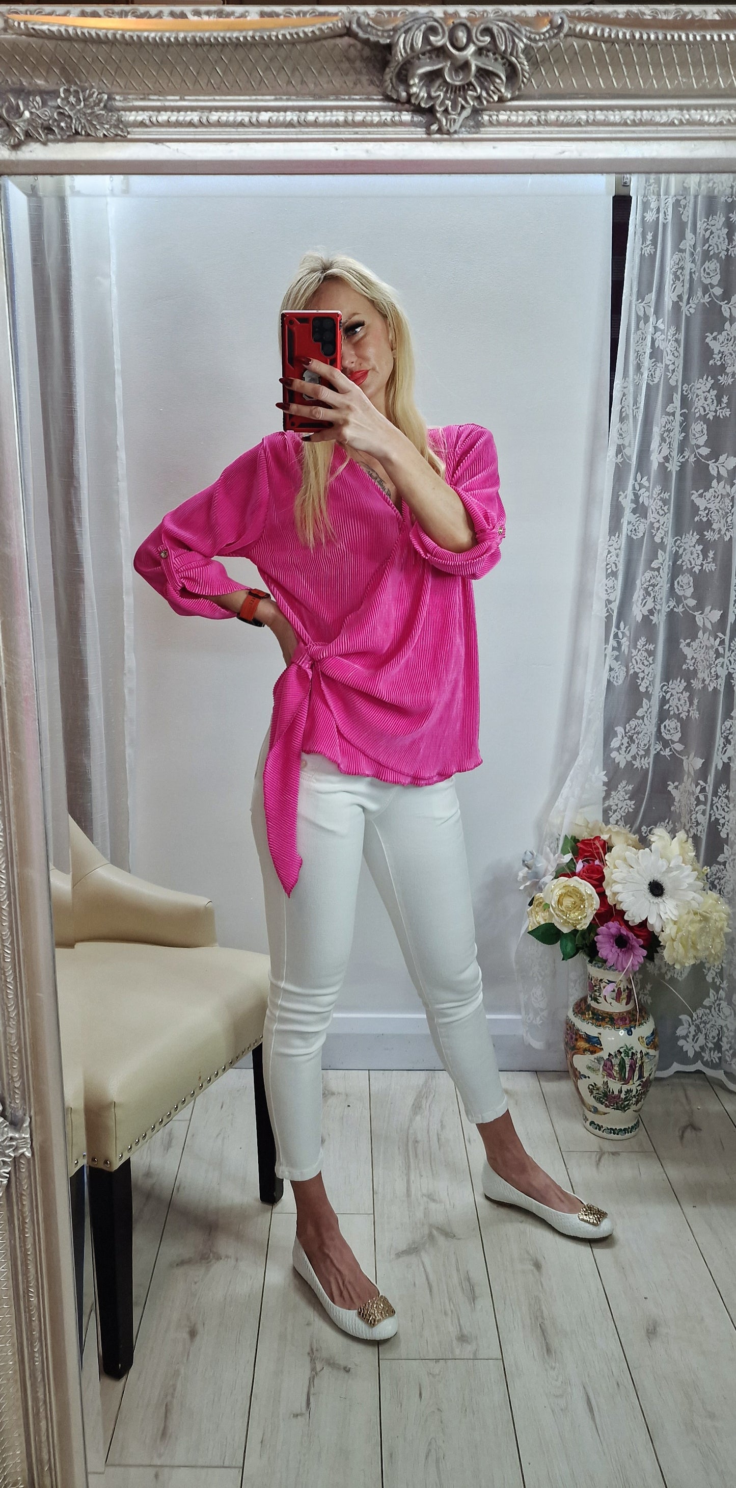 Pink Blouse