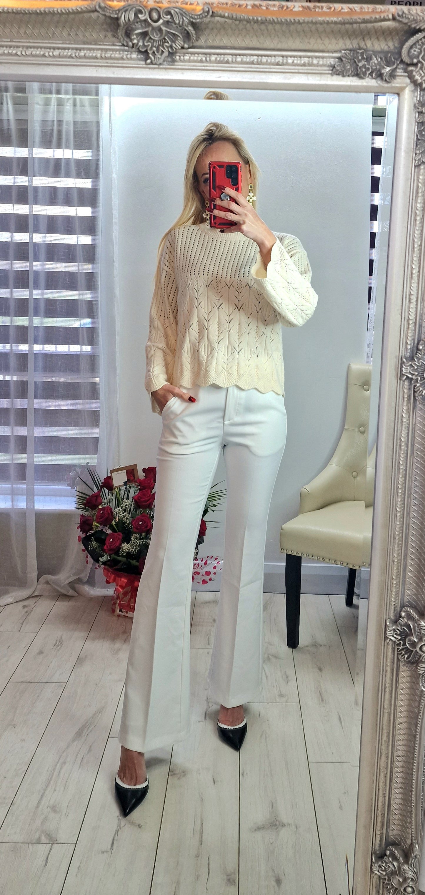 Ecru Sweater