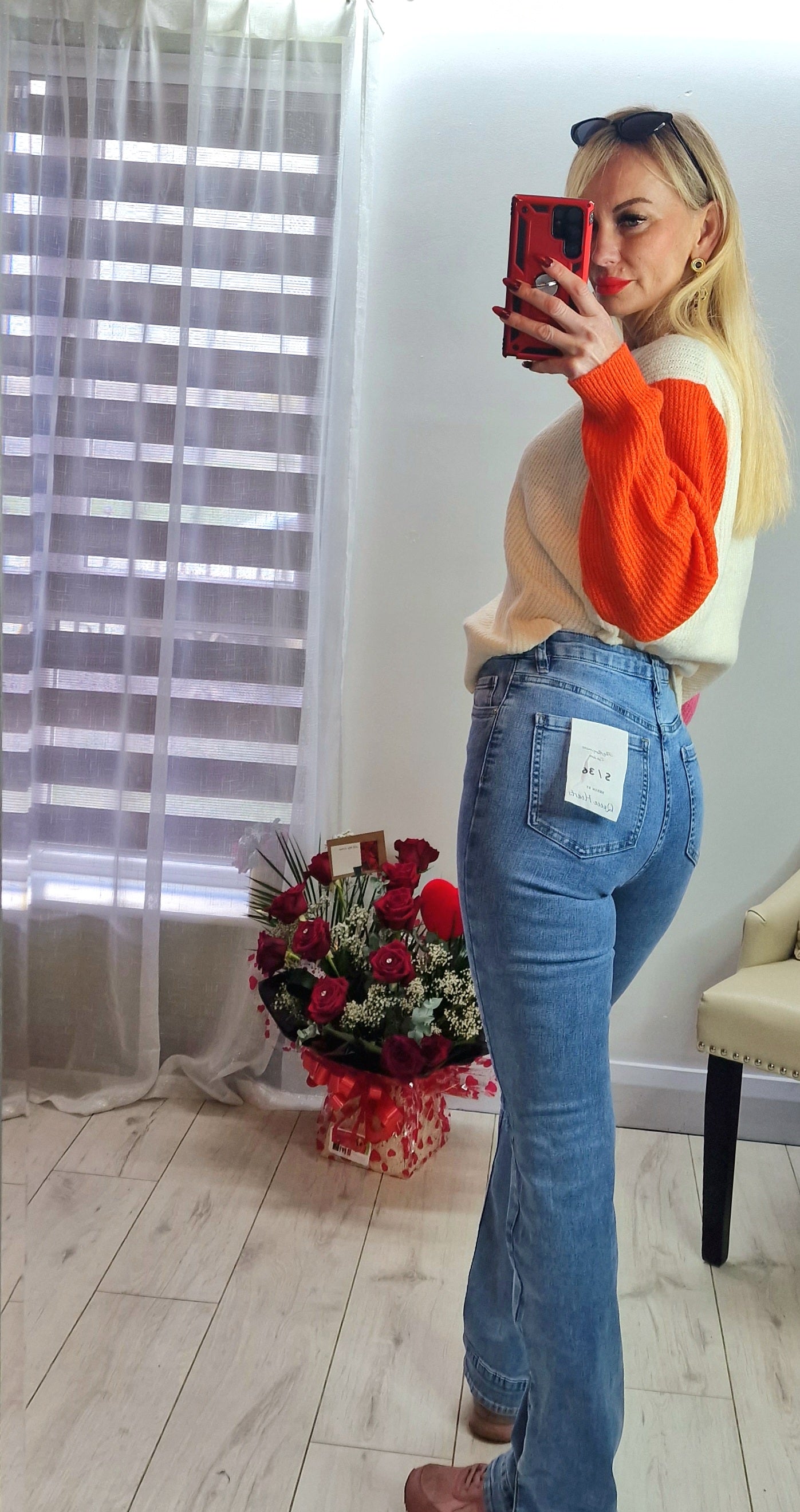 Two Colours Sweater Sleeves