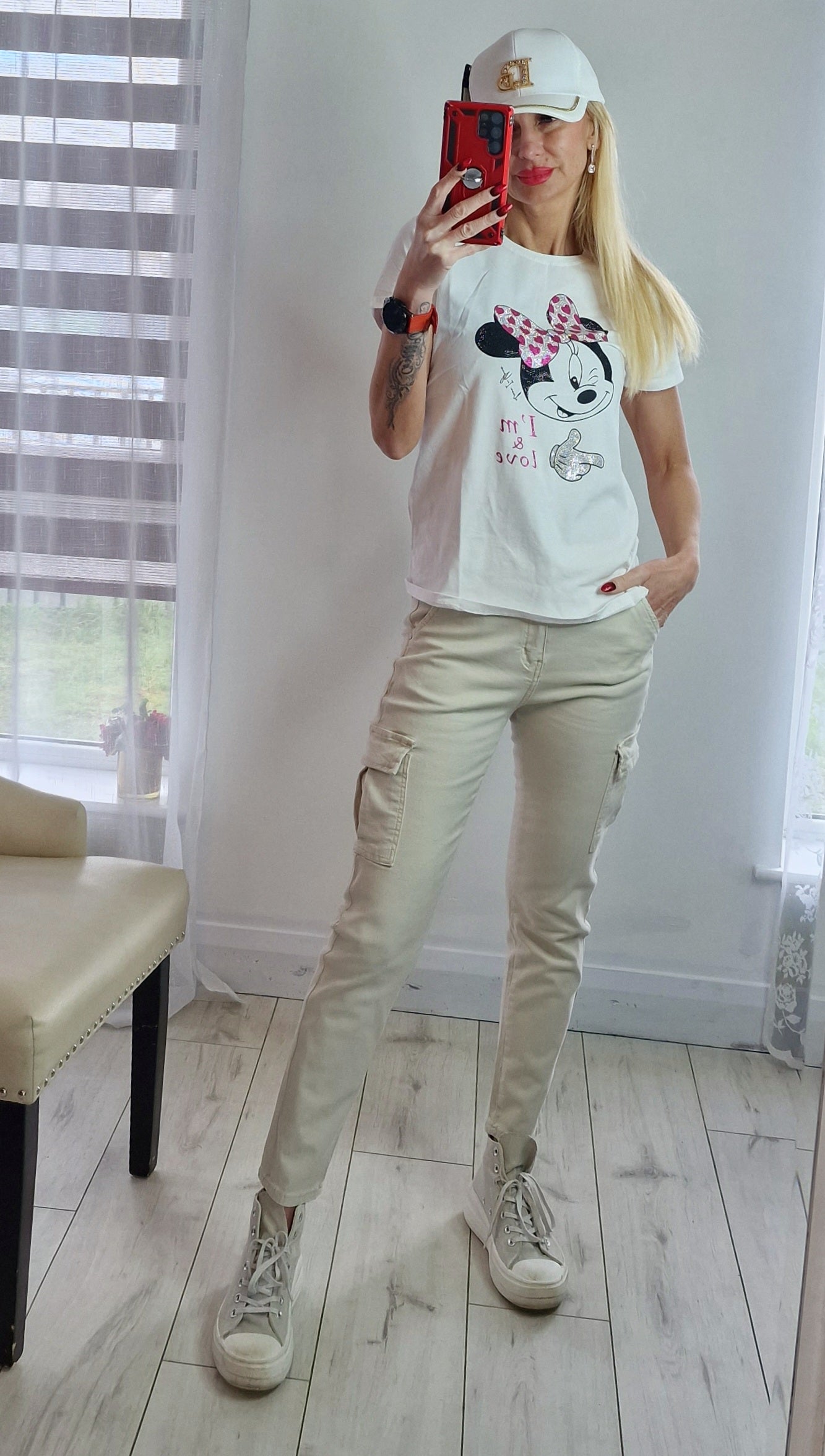 Daisy Tshirt White